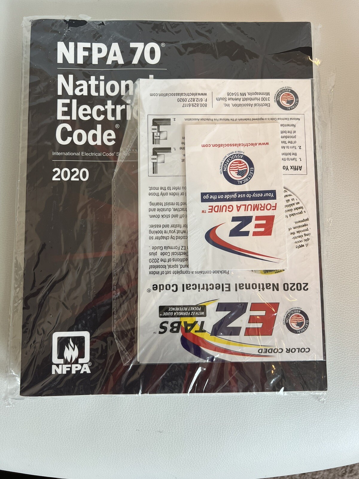 NFPA 70 National Electrical Code (NEC) Spiralbound & EZ Tabs (Color Coded) 2020