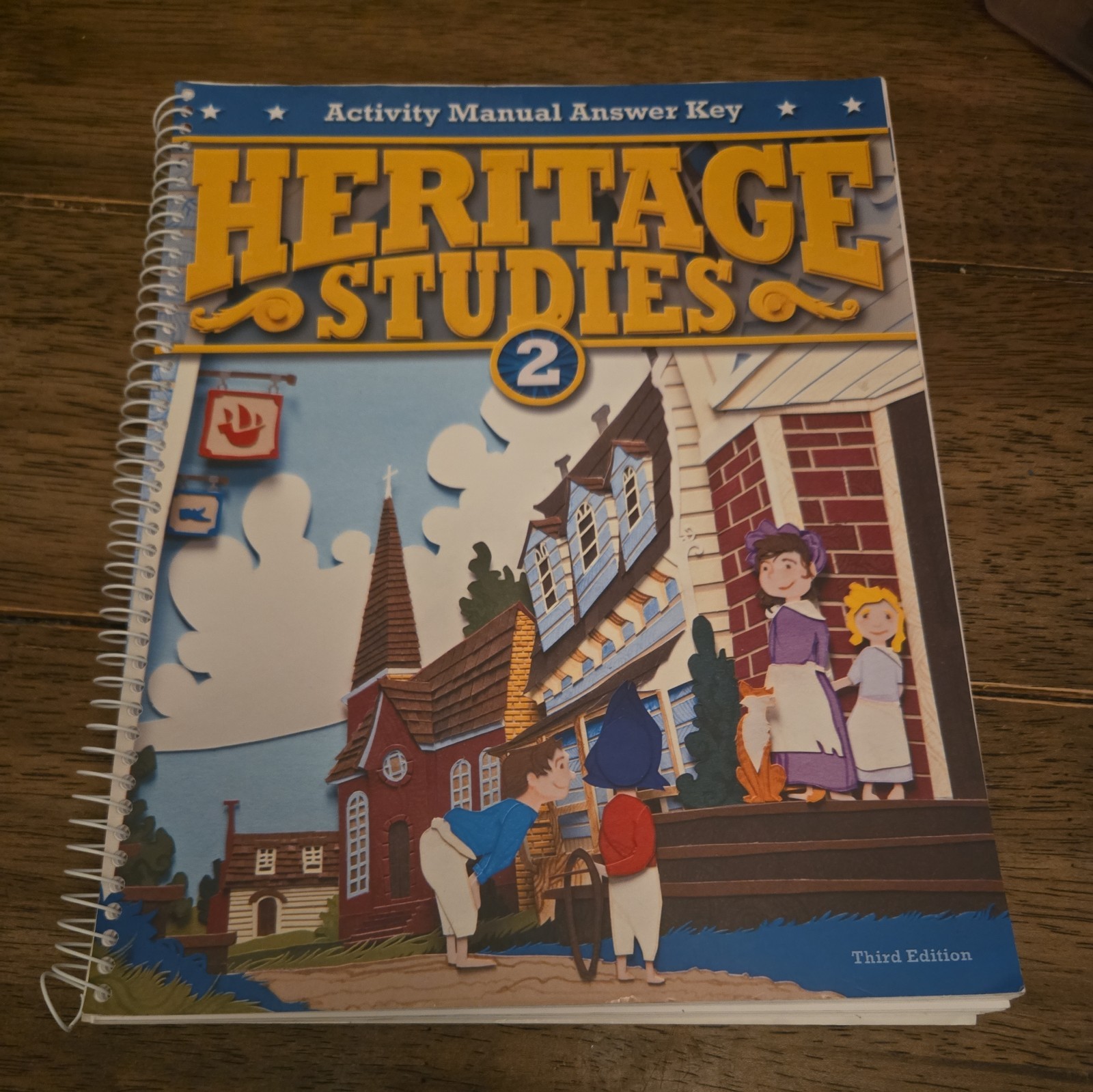 BJU Press Heritage Studies 2 Activity Manual Answer Key Third Edition Sealed