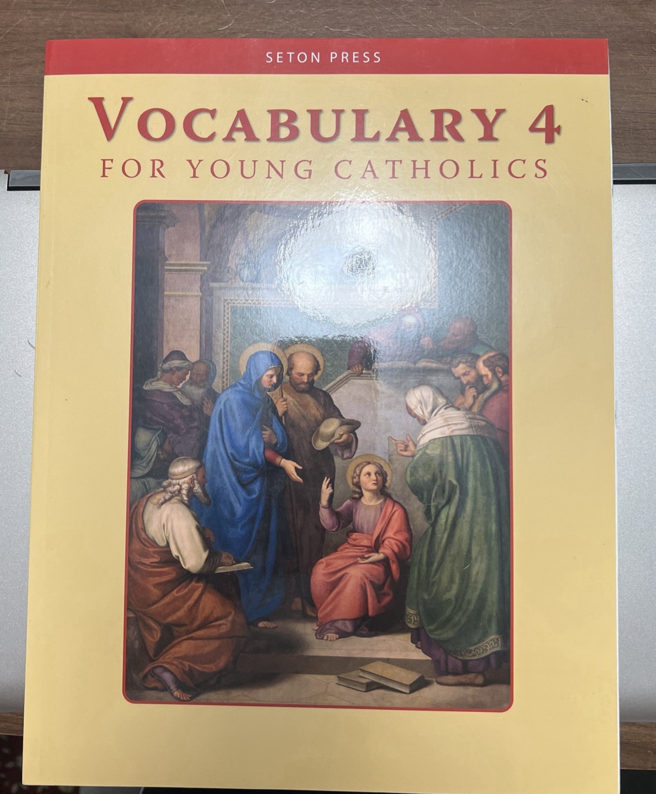 Seton Press, Vocabulary 4 for Young Catholics (2022 edition)(Never Been Written)
