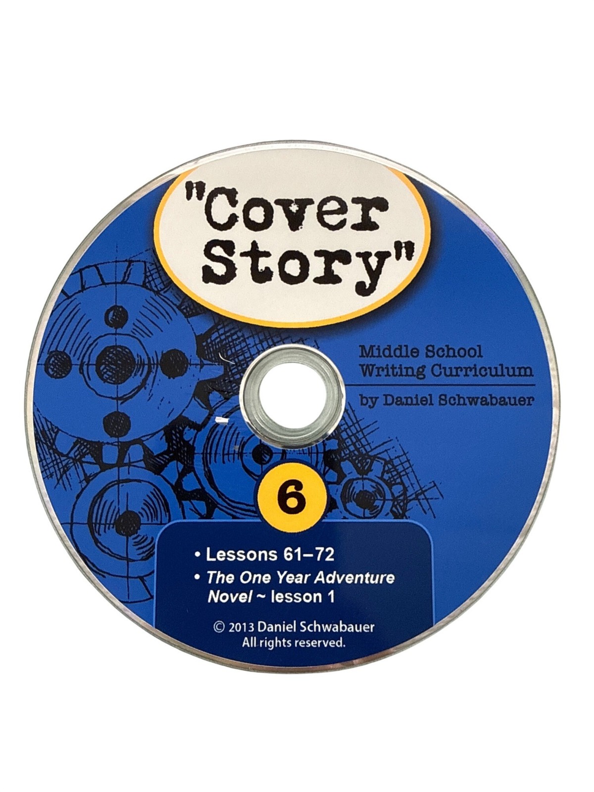 Cover Story Middle School Writing Curriculum Replacement DVD 6 Only ~ J1 09
