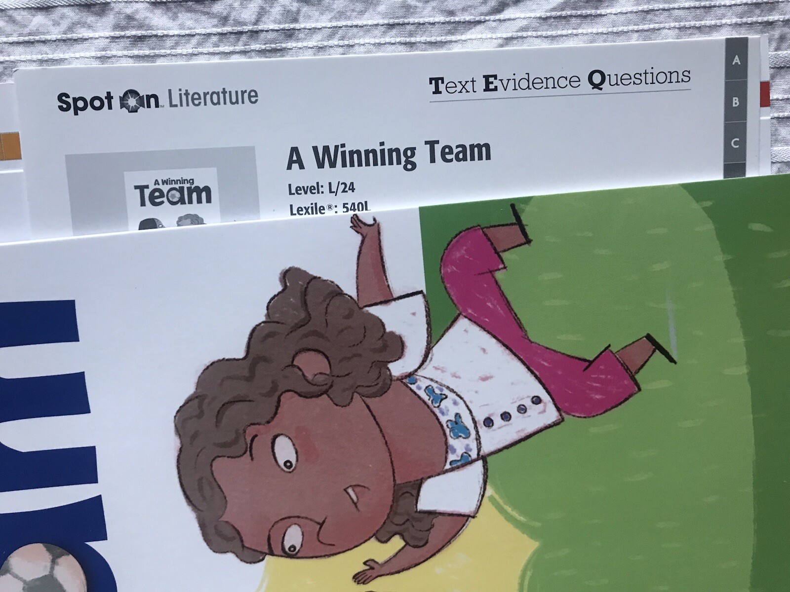 Benchmark Education Grade 3 Unit 2: A Winning Team – Grecia Huesca Dominguez