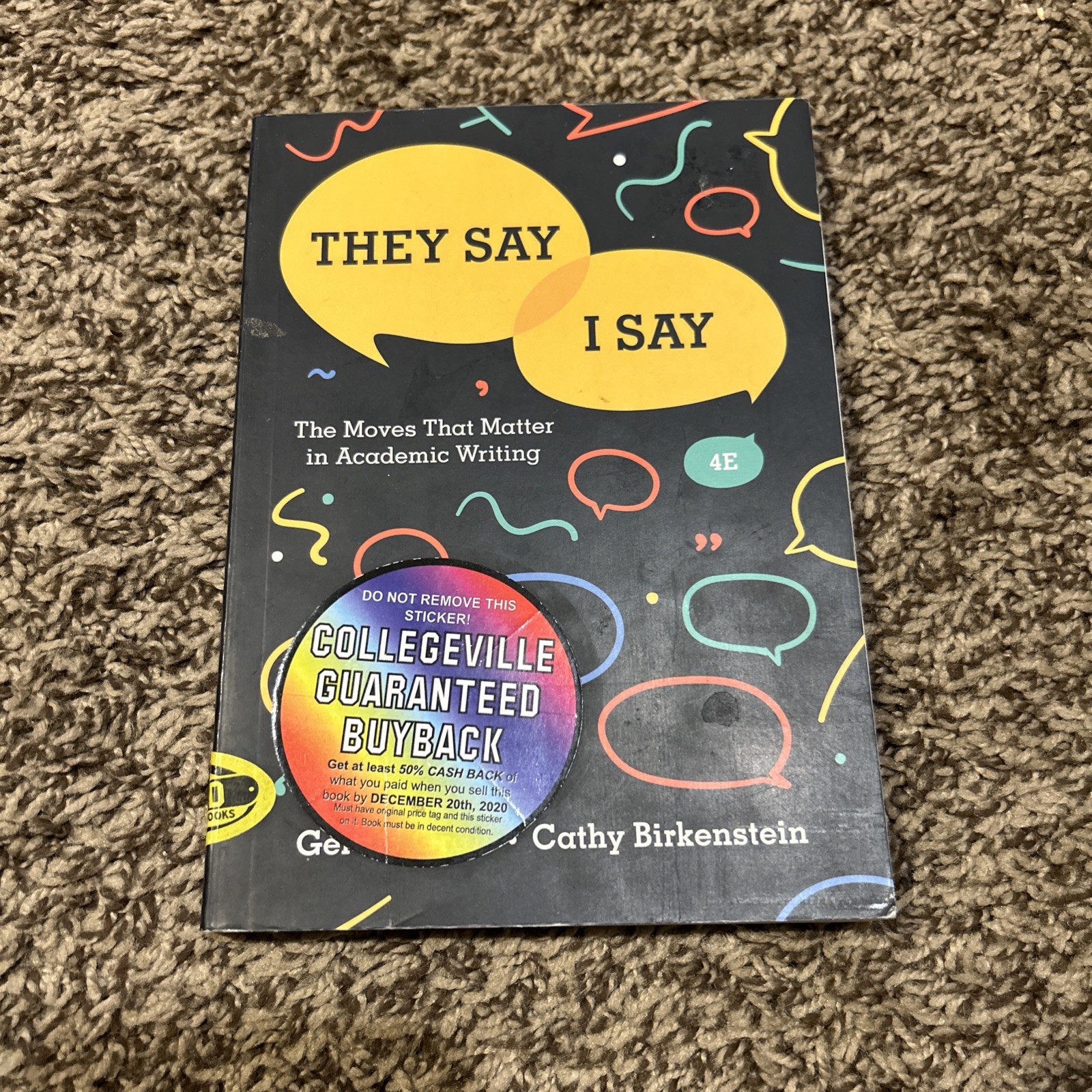 They Say I Say 4th Edition
