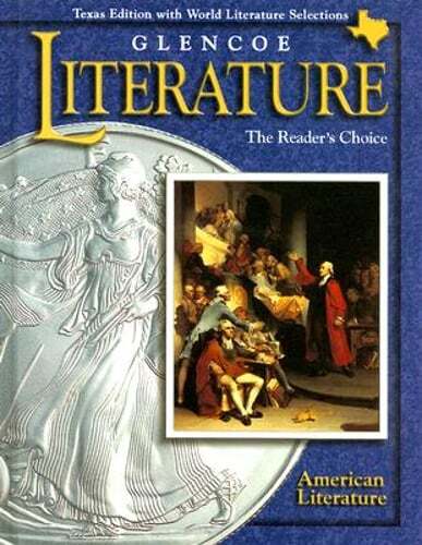 Glencoe Literature American Literature Texas Edition: The Reader’s Choice: Used