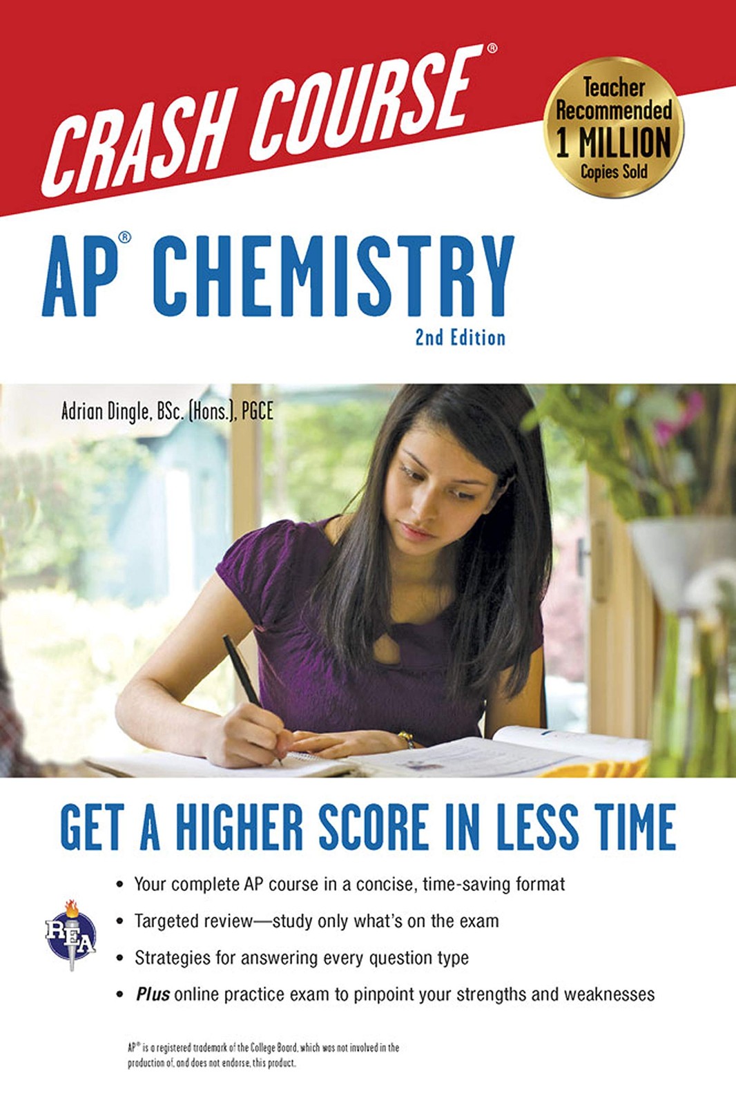 AP® Chemistry Crash Course, 2nd Ed., Book + Online: Get a Higher Score in L…