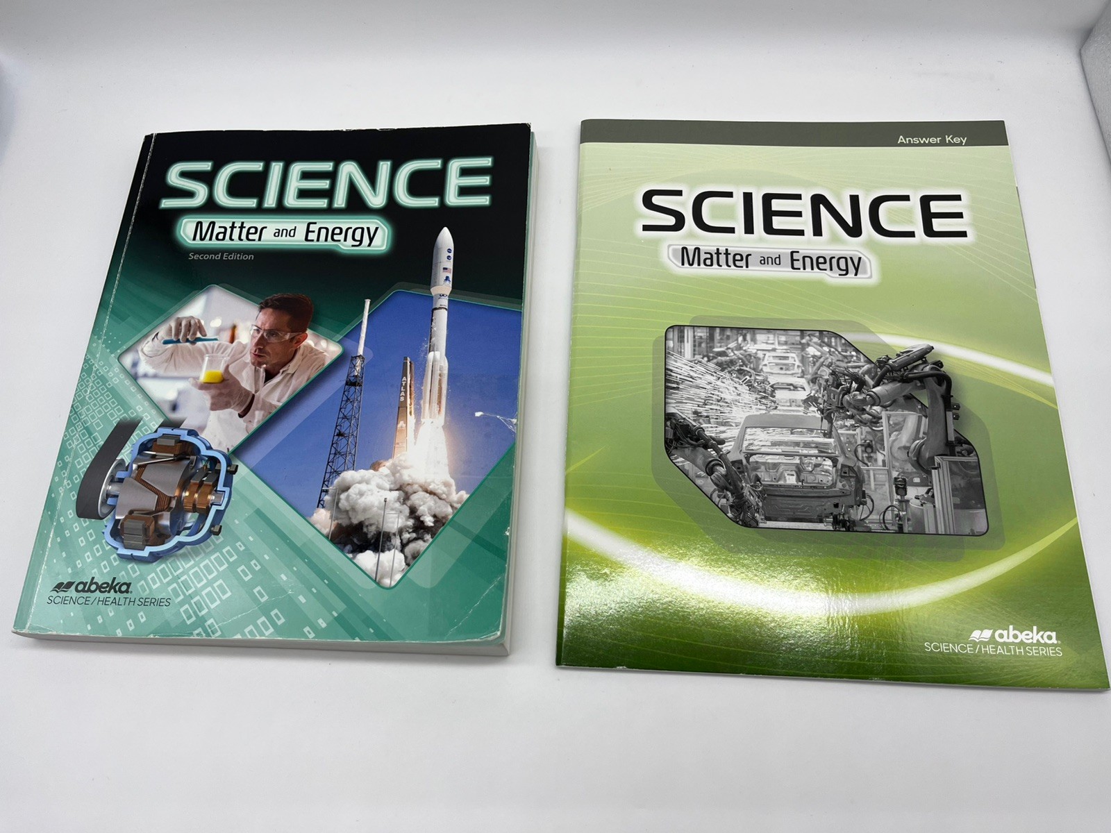 Abeka Science Matter & Energy Set w. Keys, Lab bks, 9th GR, Homeschool / School