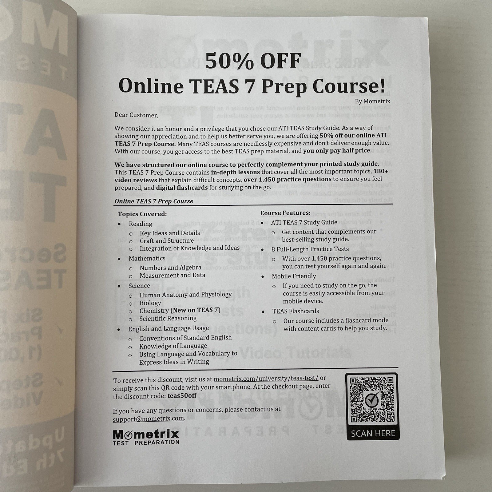 ATI TEAS 7 Secrets Study Guide