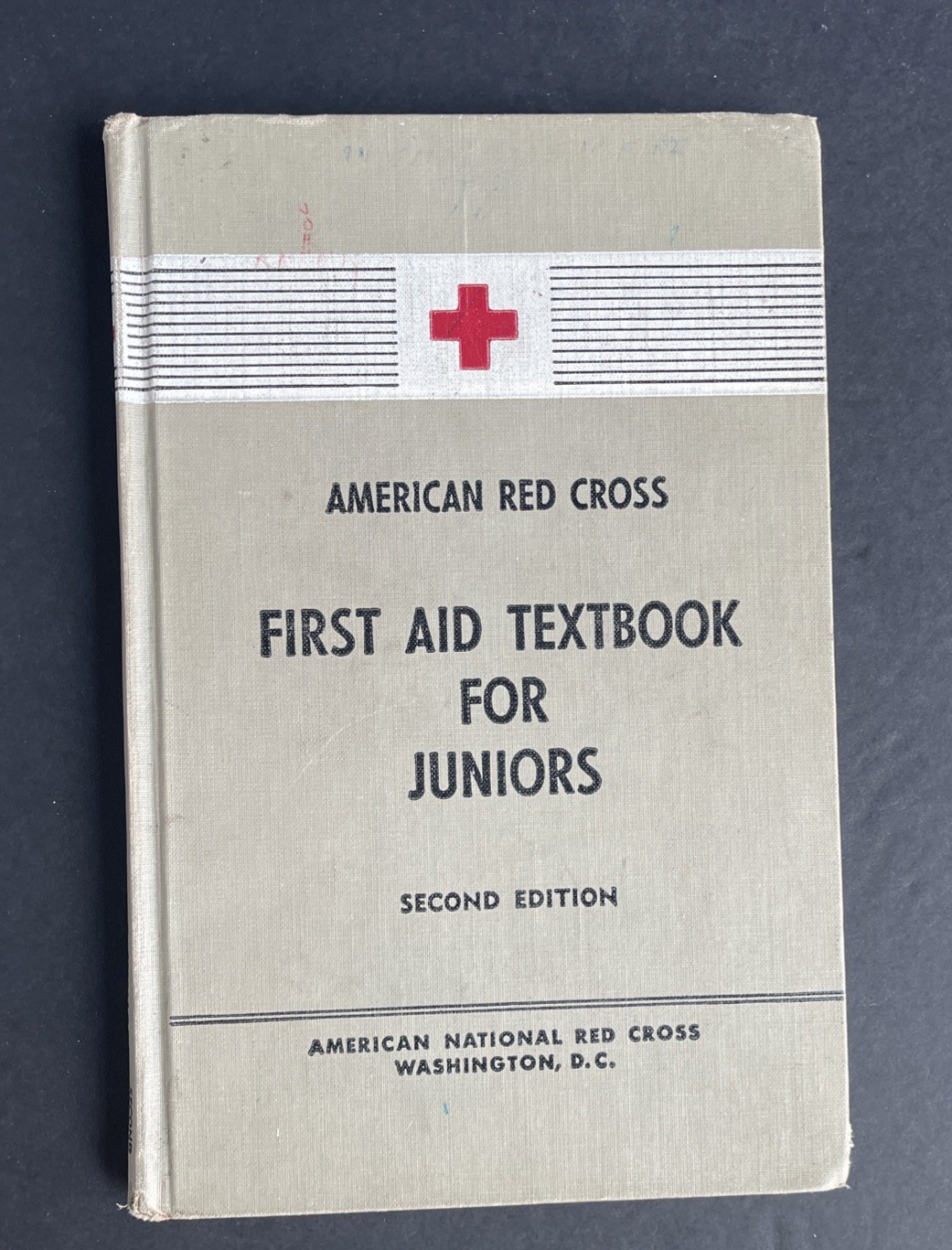VINTAGE 1953 American Red Cross First Aid Textbook for Juniors – Second Edition