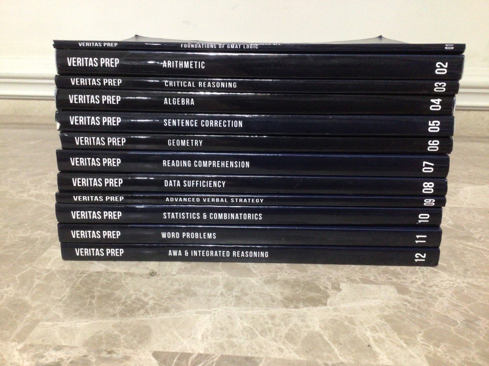 VERITAS PREP GMAT Series #1-12 2017/2018 Complete Set Elite Test Preperation