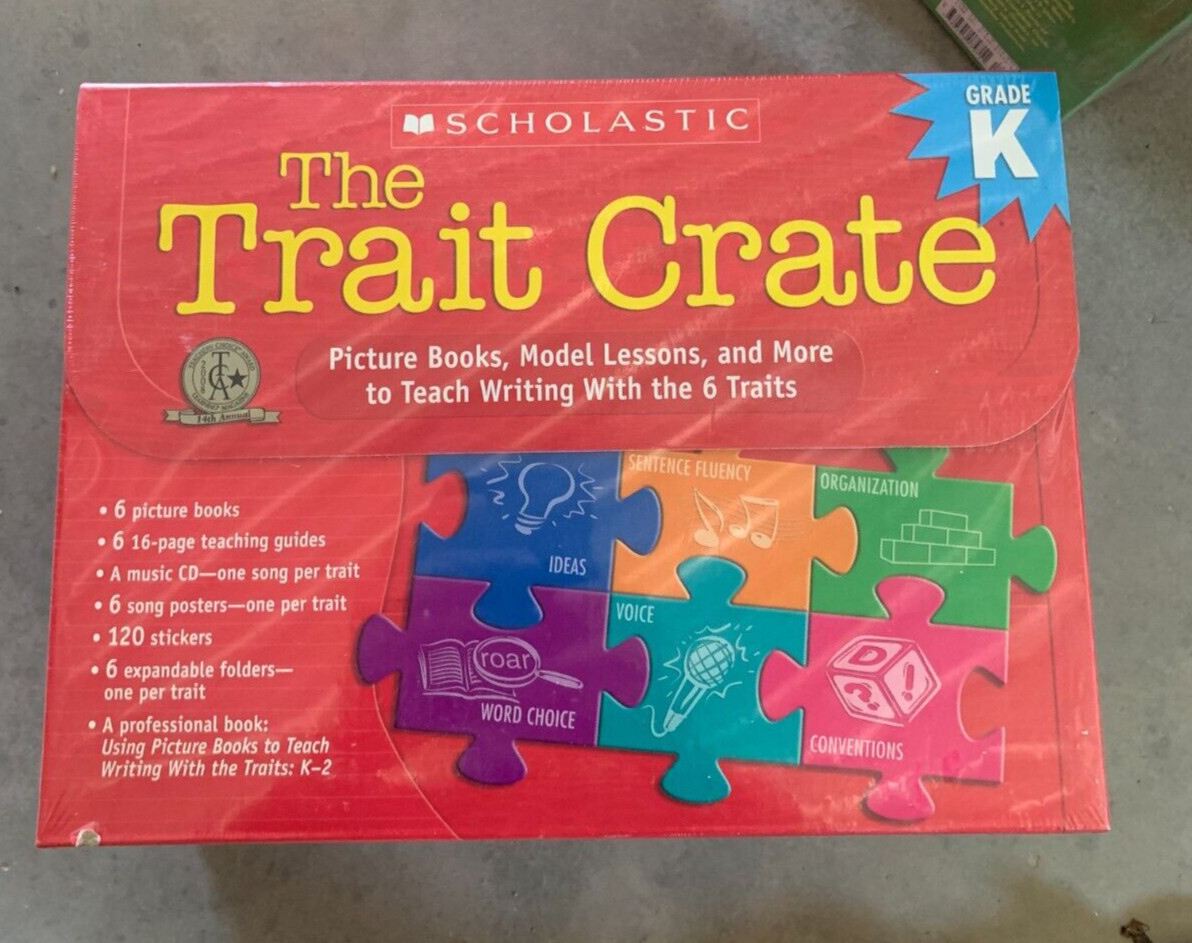 The Trait Crate Scholastic Classroom Resources Grade K Home Schooling New