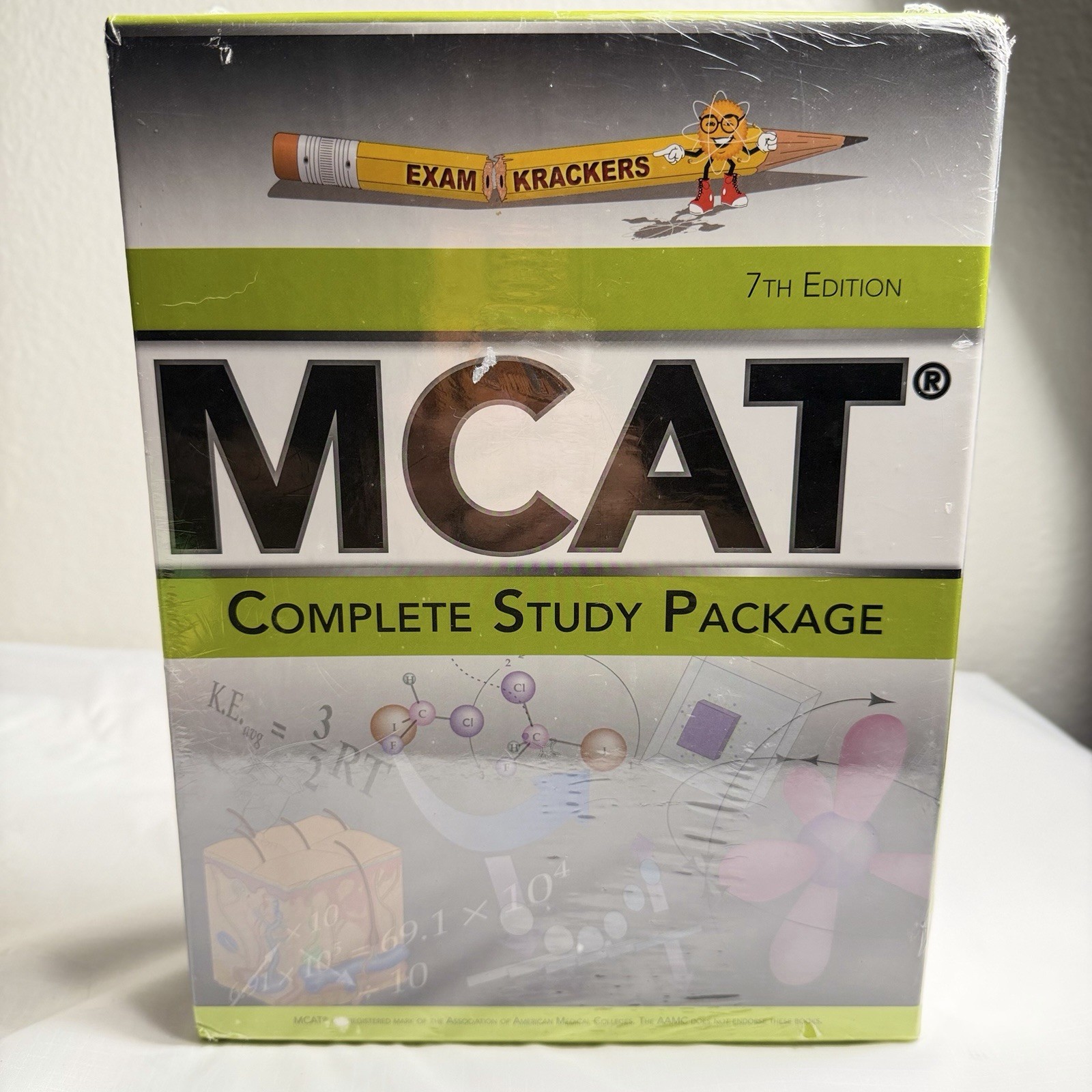 ExamKrackers MCAT Complete Study Package 7th Edition New Sealed