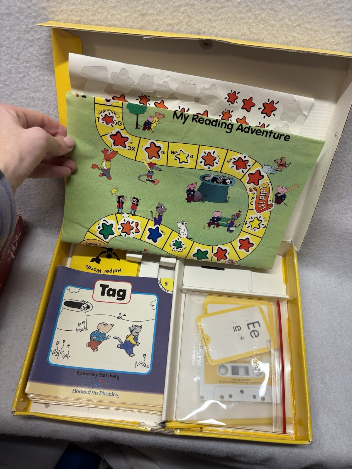 «Hooked on Phonics» Learn to Read Set 1 2 4 5 parent’s toolbox 1998 90% complete