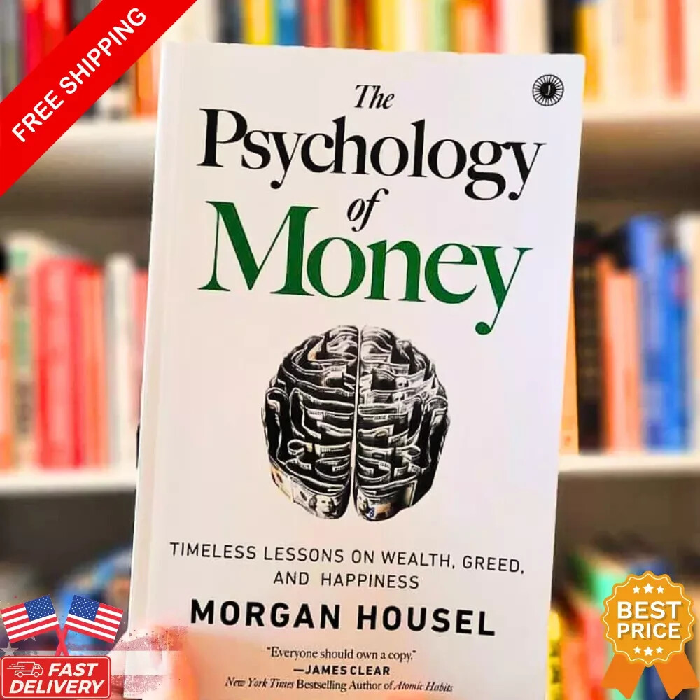 The Psychology of Money by Morgan Housel | Timeless Lessons | Free Shipping 📦