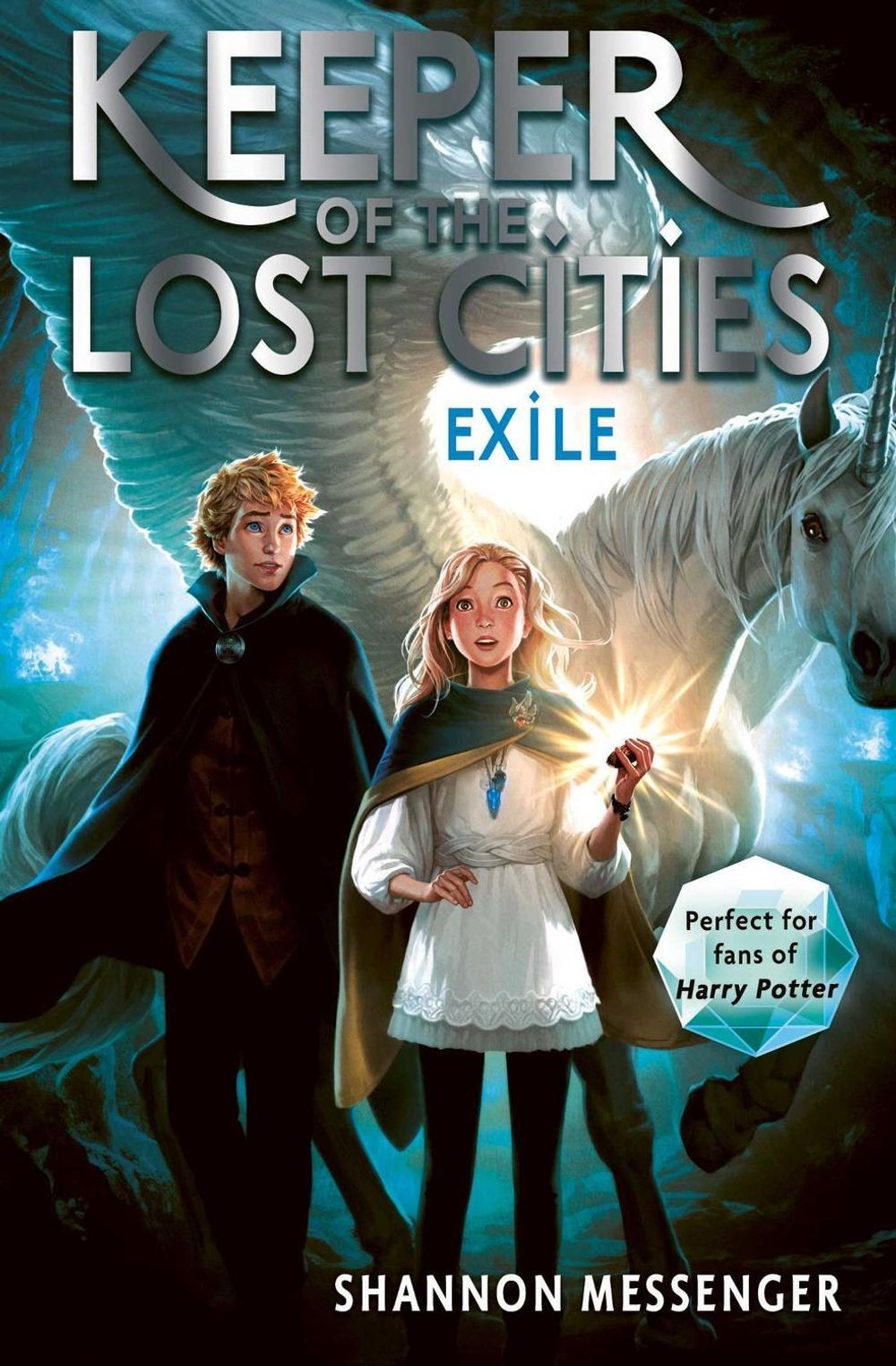 Exile by Shannon Messenger (English) Paperback Book