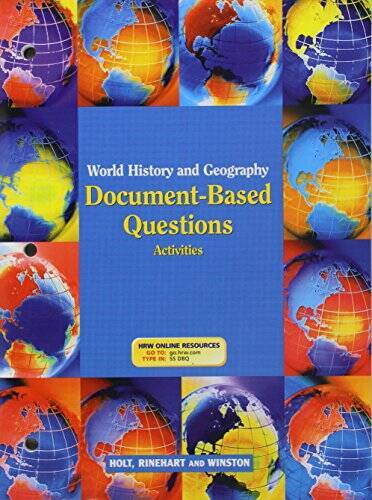 World History and Geography Document Based Questions Activities – GOOD