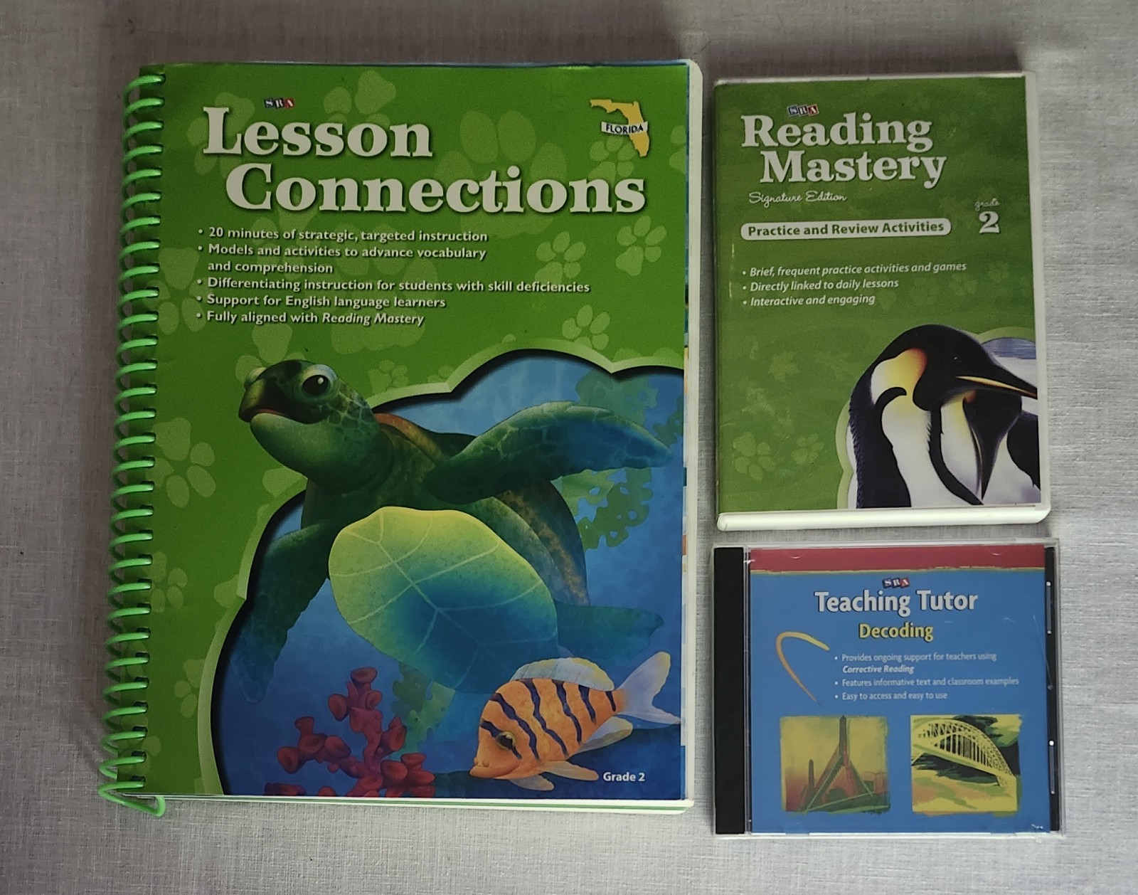 SRA Reading Mastery / Grade 2 Lesson Connections + Practice/Review Activities +