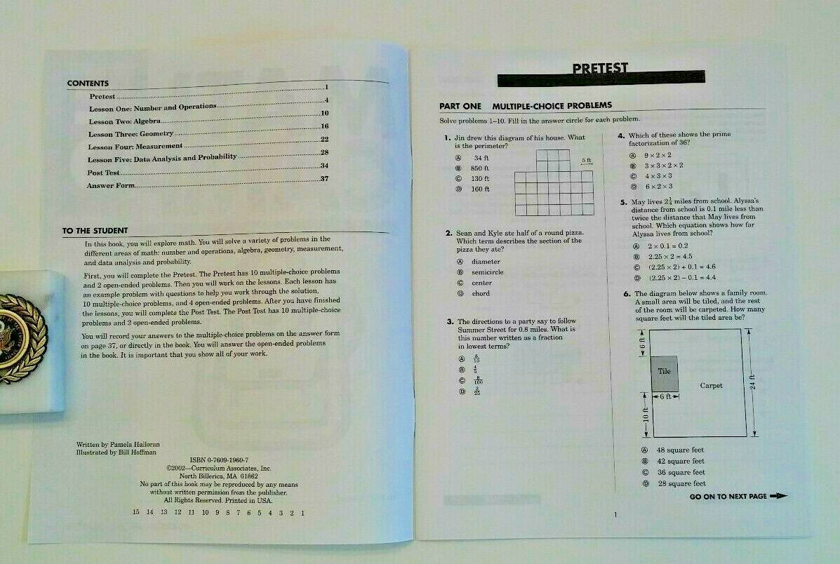 Math Camp! Problem Solving Test Prep Basic Skills Critical Thinking 5th Grade 5+