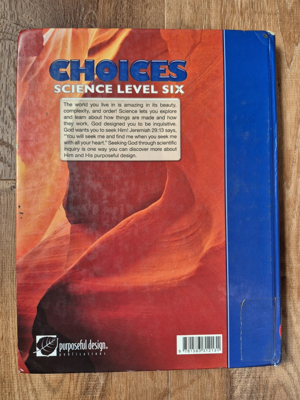 Choice Science Level 6 Purposeful Design Student Hardcover
