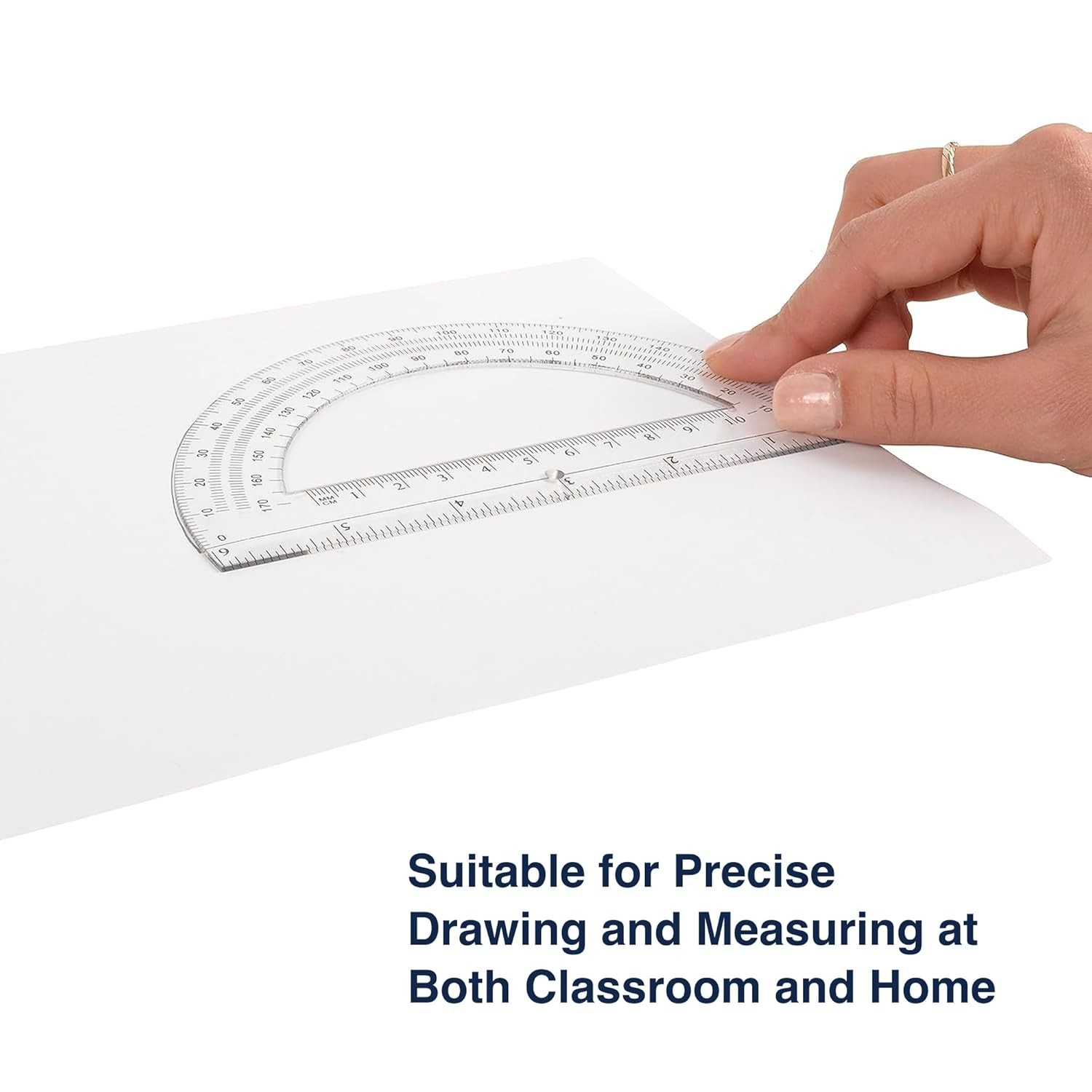 Student Geometry Set Includes 13 Inch Circle Compass and 6 Inch Protractor