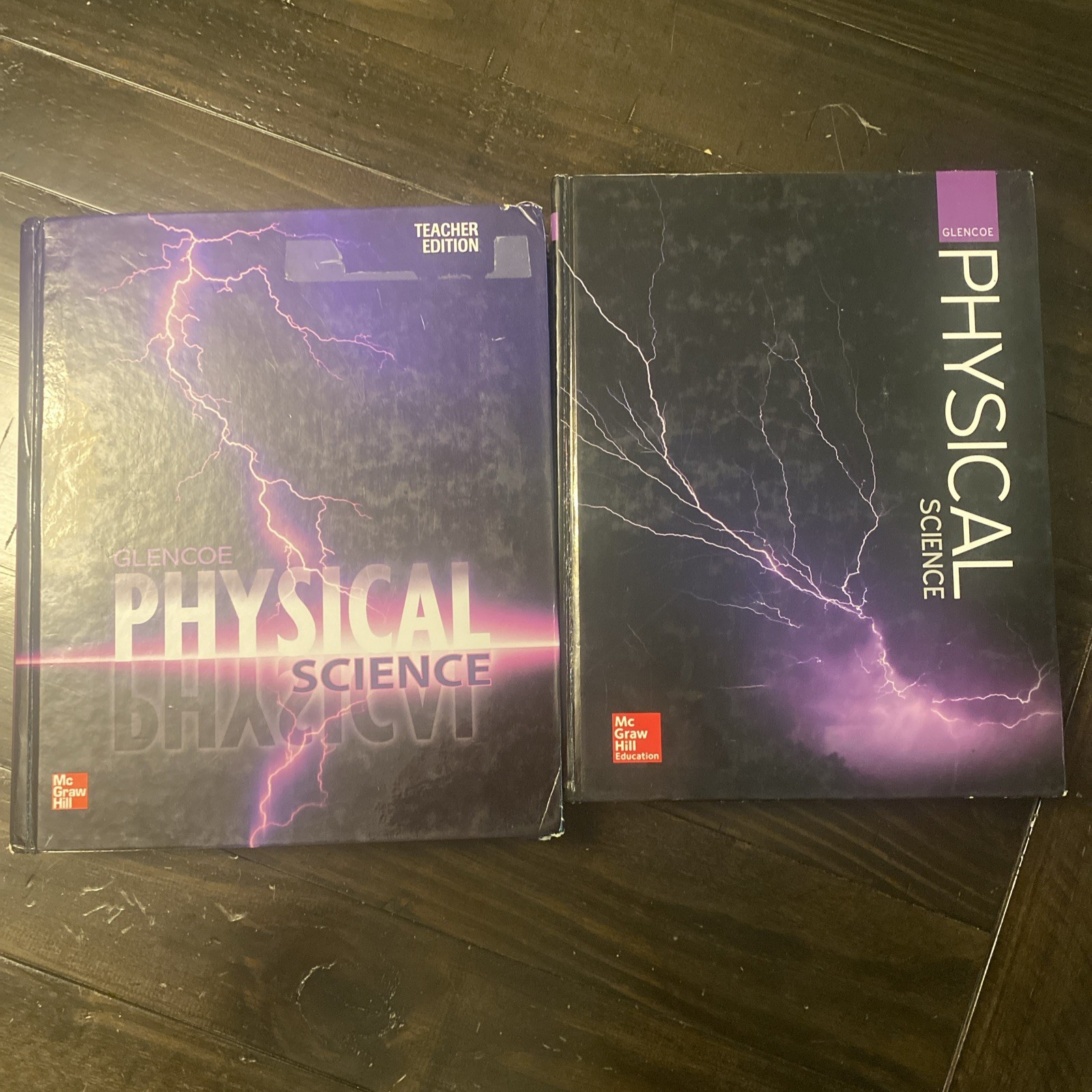Glencoe McGraw Hill High School Physical Science 2017 Textbook & Teacher Edition