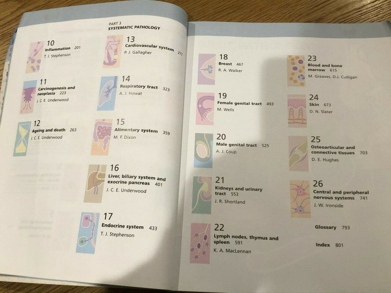 » General & Systematic Pathology » 4th Edition, Paperback, 28 x 22 x 3 cm.