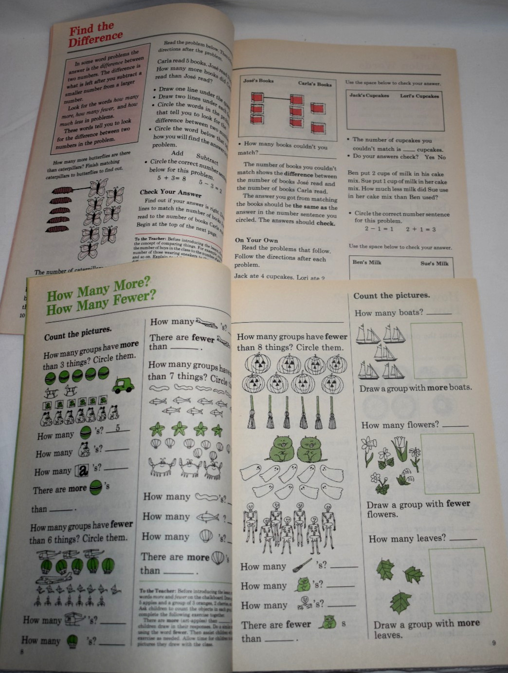 How to Solve Math Word Problems Weekly Reader Skills Books 1 thru 6 + More