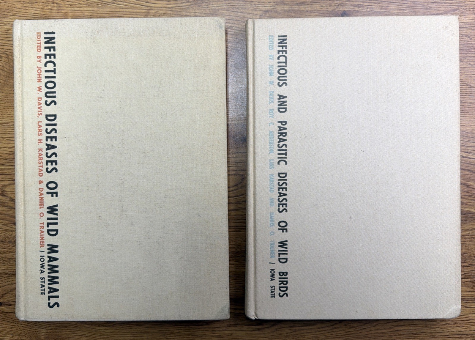 Infectious Diseases of Wild Mammals & Wild Birds – 2 Volume Set 1970 1971