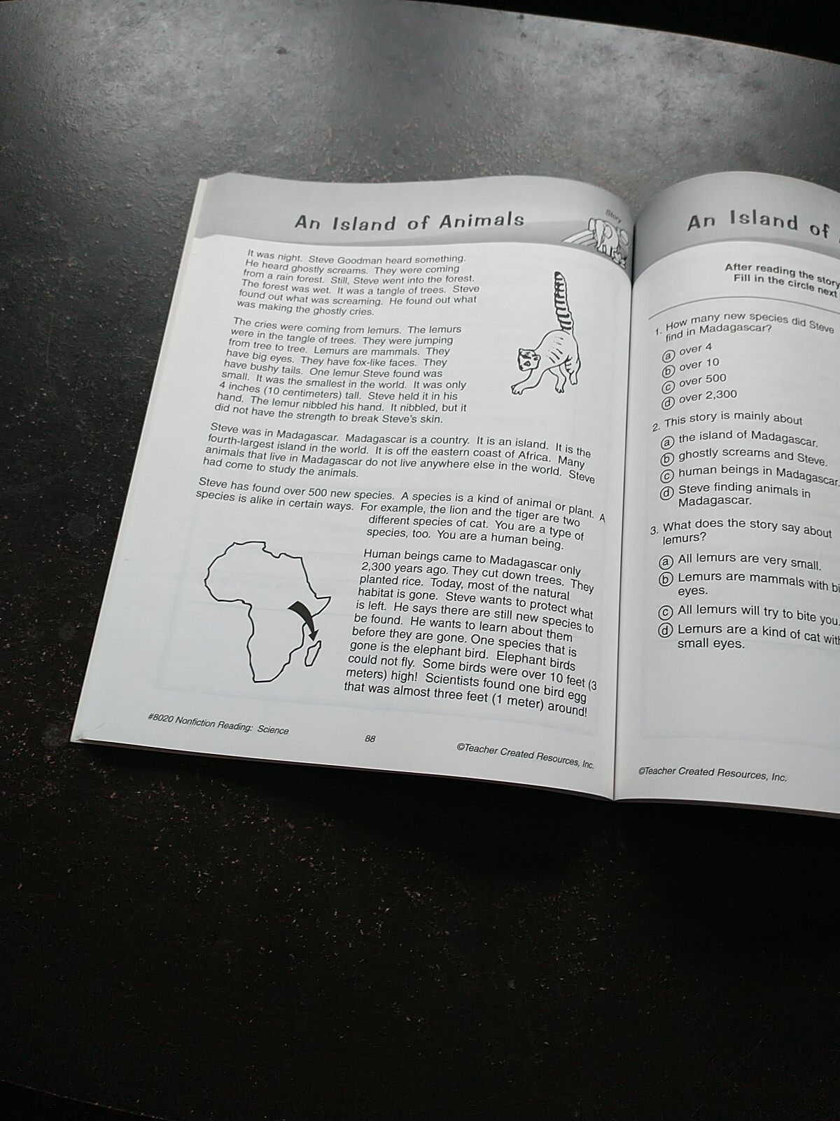 Nonfiction Reading Comprehension – Science by Ruth Foster (2006, Trade…