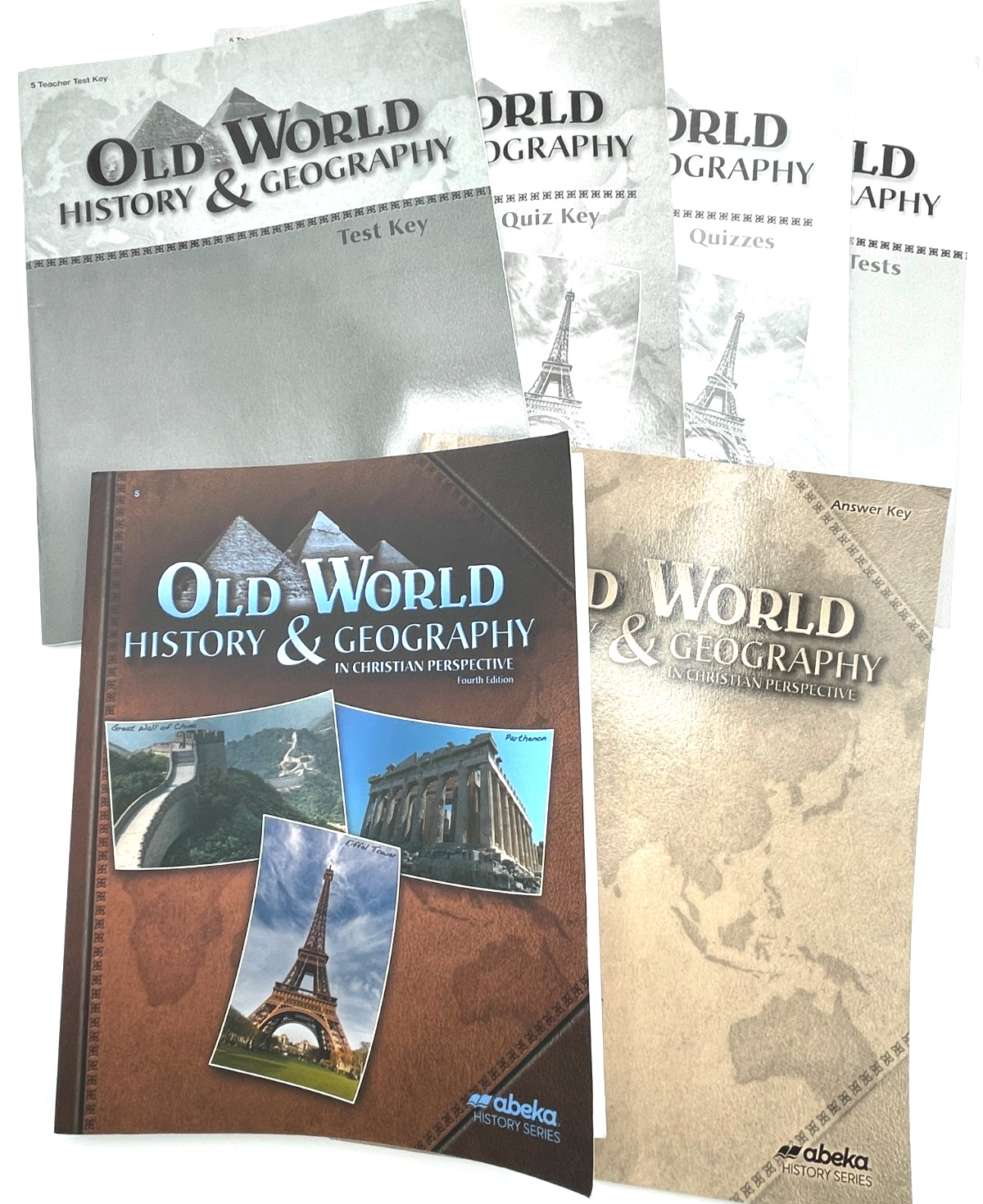 A Beka Book Homeschool Elementary 5th Grade Old World History & Geography Kit