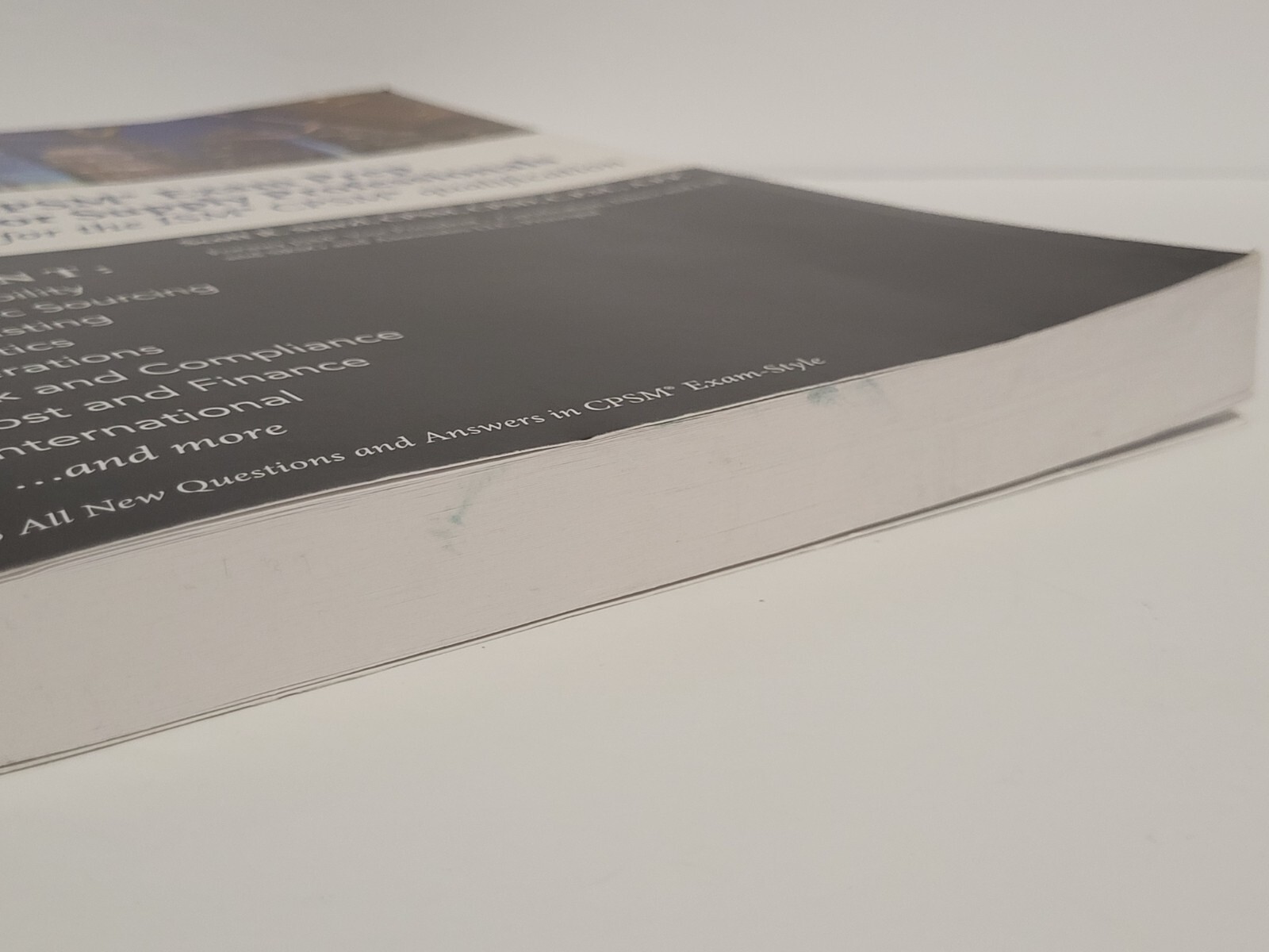 CPSM Exam Prep STUDY GUIDE for Supply Professionals for the ISM qualification