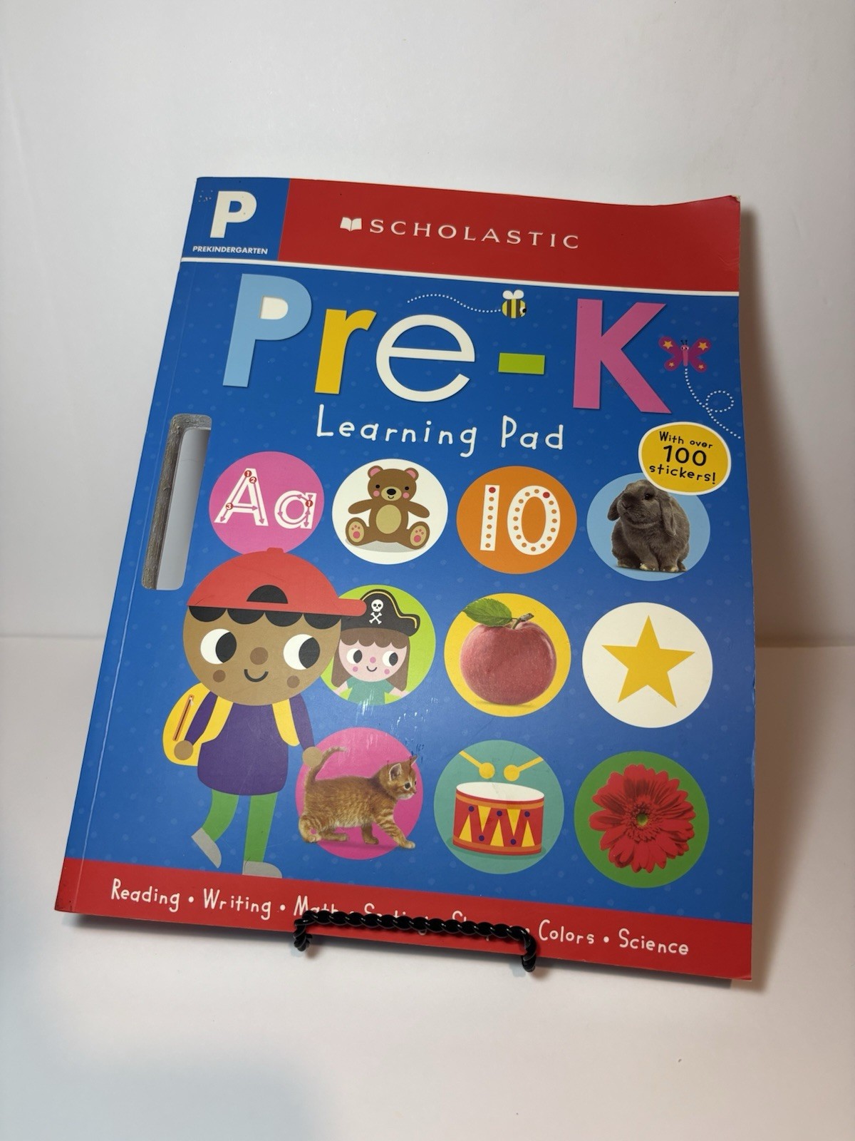 Scholastic Early Learners Pre-K Workbook Reading Writing Math Science