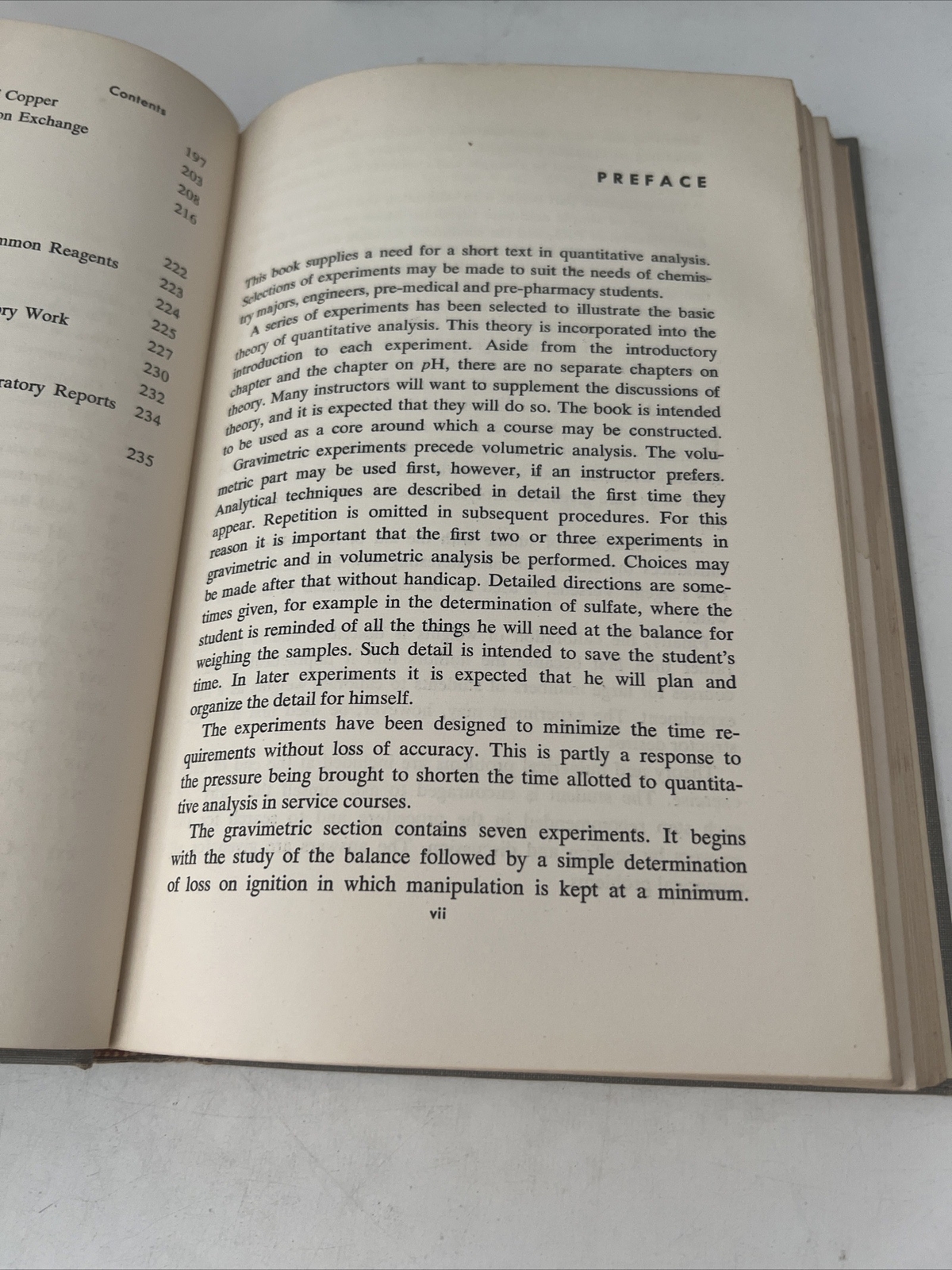 Quantitative Analysis Harper’s Chemistry Series
