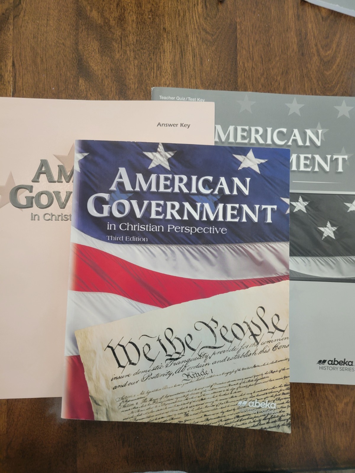 Abeka 11th Grade America Government Student Text And Teachers Keys