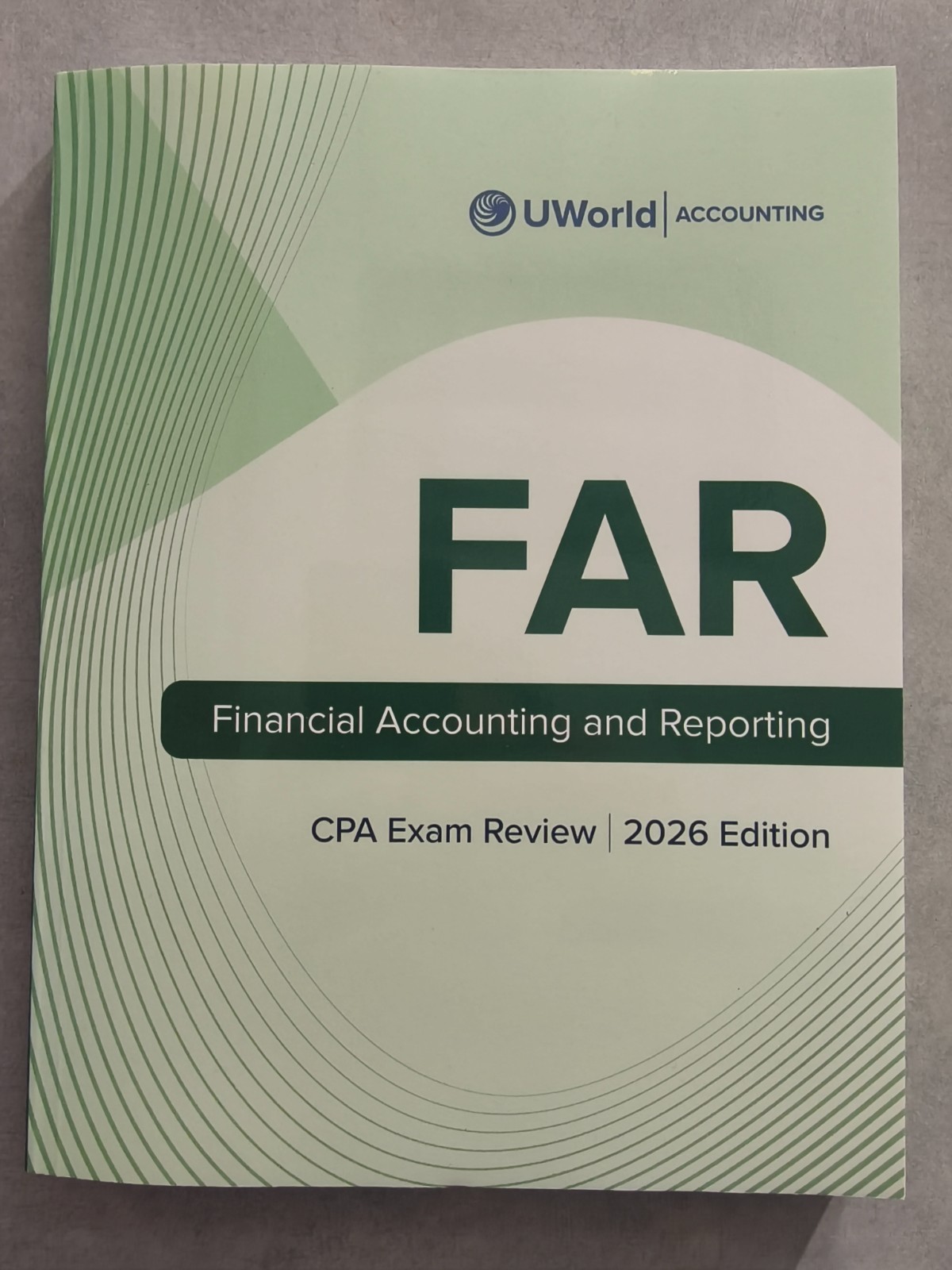Uworld 2026 CPA review textbook FAR