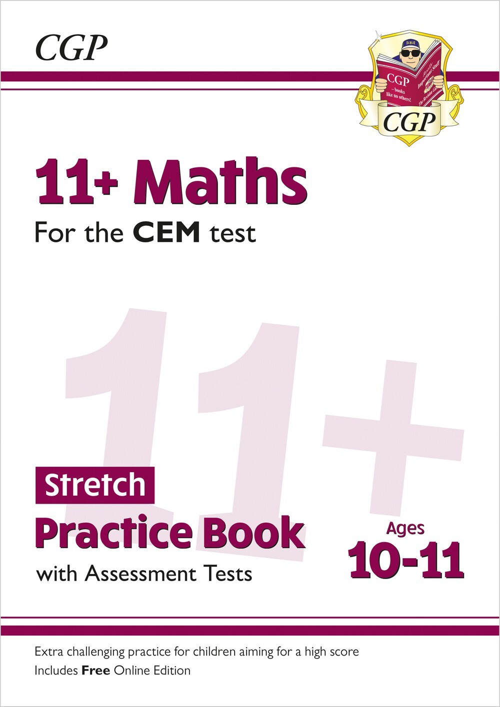 11 Plus Year 6 CEM Stretch Practice Books & Assessment Tests Ages 10-11 CGP