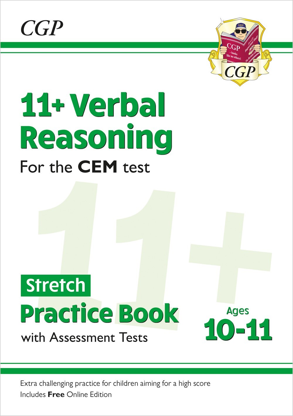 11 Plus Year 6 CEM Stretch Practice Books & Assessment Tests Ages 10-11 CGP