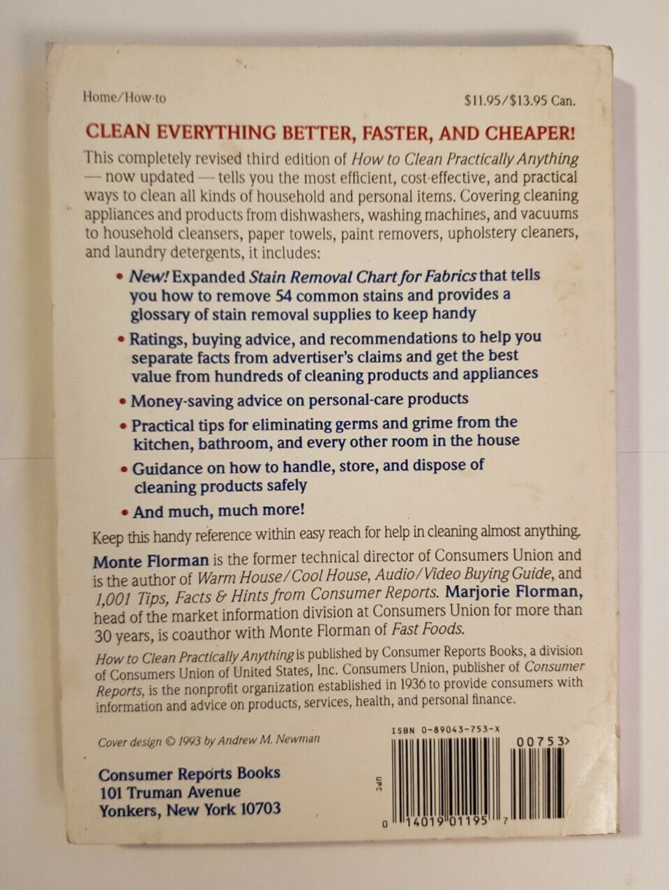 How To Clean Practically Anything Books – Consumer Reports