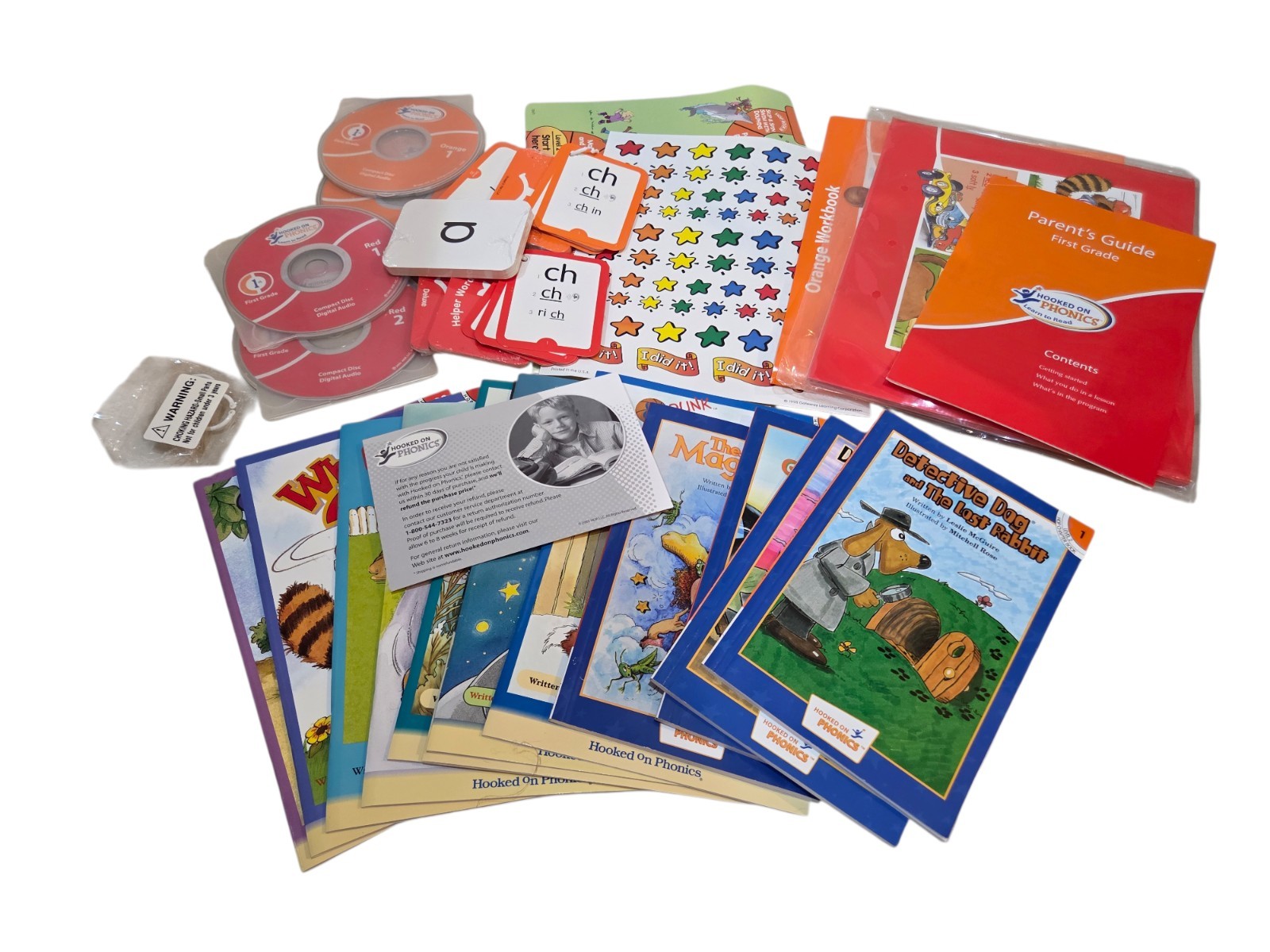 Hooked On Phonics Learn To Read FIRST GRADE Complete Box Set Homeschool GUC