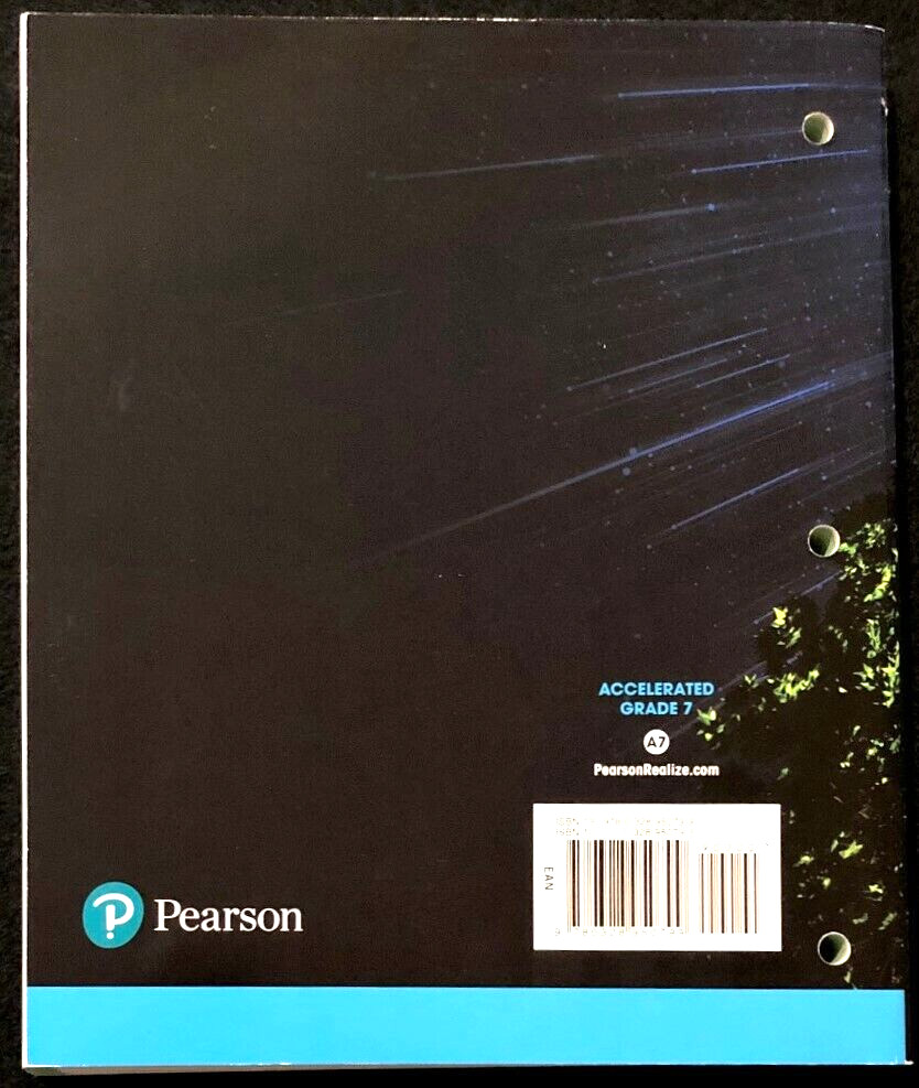 7th – ACCELERATED enVision Math 2.0 – STUDENT WORKBOOK (Vol. 2) (2018, Pearson)
