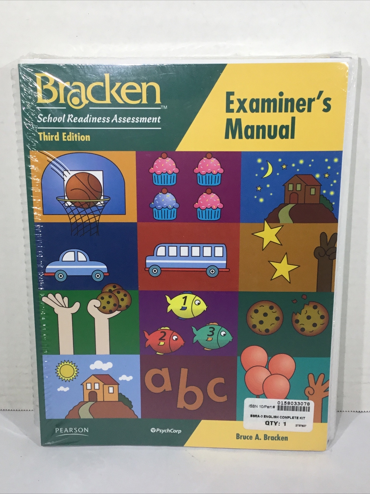 Bracken School Readiness Assessment Complete Kit + Extras YS-1012