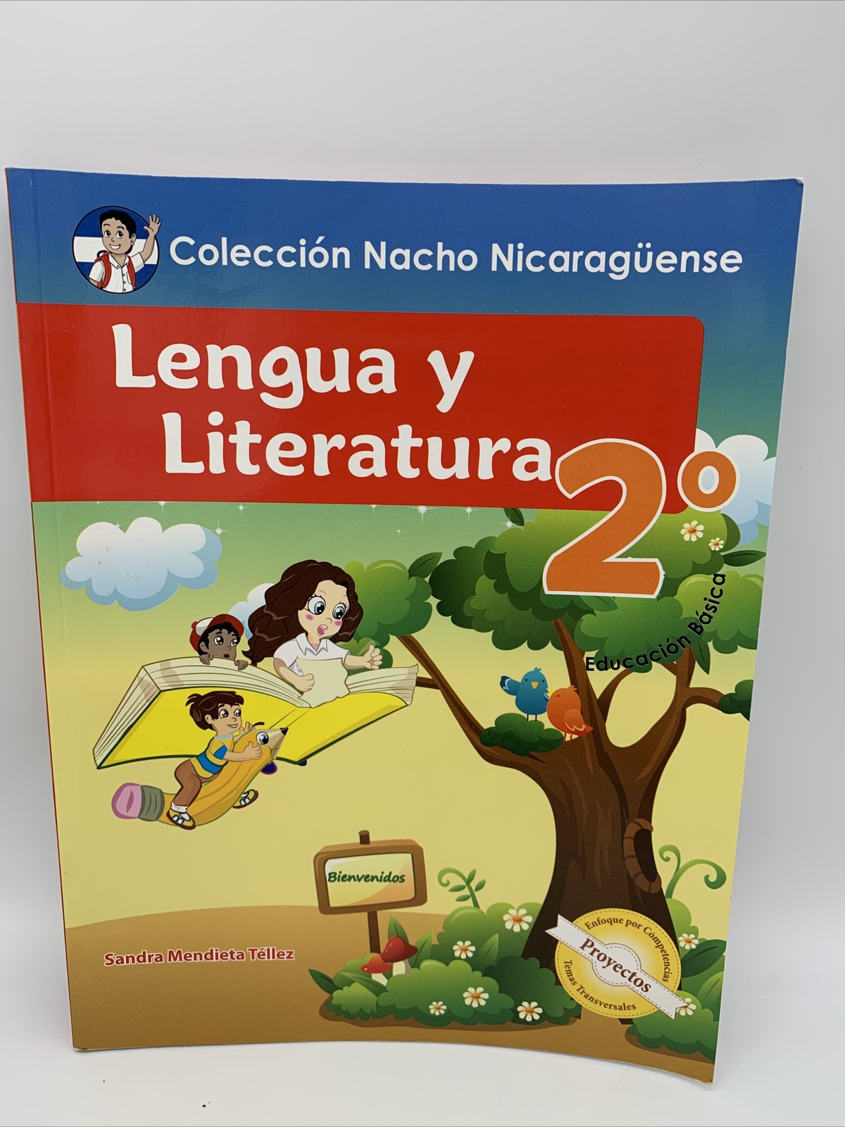 Lengua y Literatura 2, 2nd Grado Educación Basica, Spanish, Like NEW, Homeschool