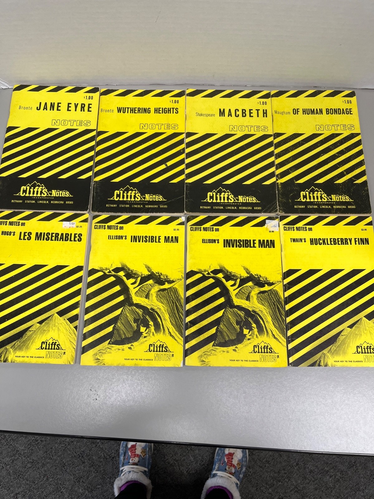 Lot of 8 Cliff’s Notes (See Photos for Titles)