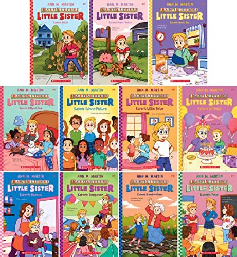Baby-Sitters Little Sister Series Set Books 1-11 by Ann M. Martin