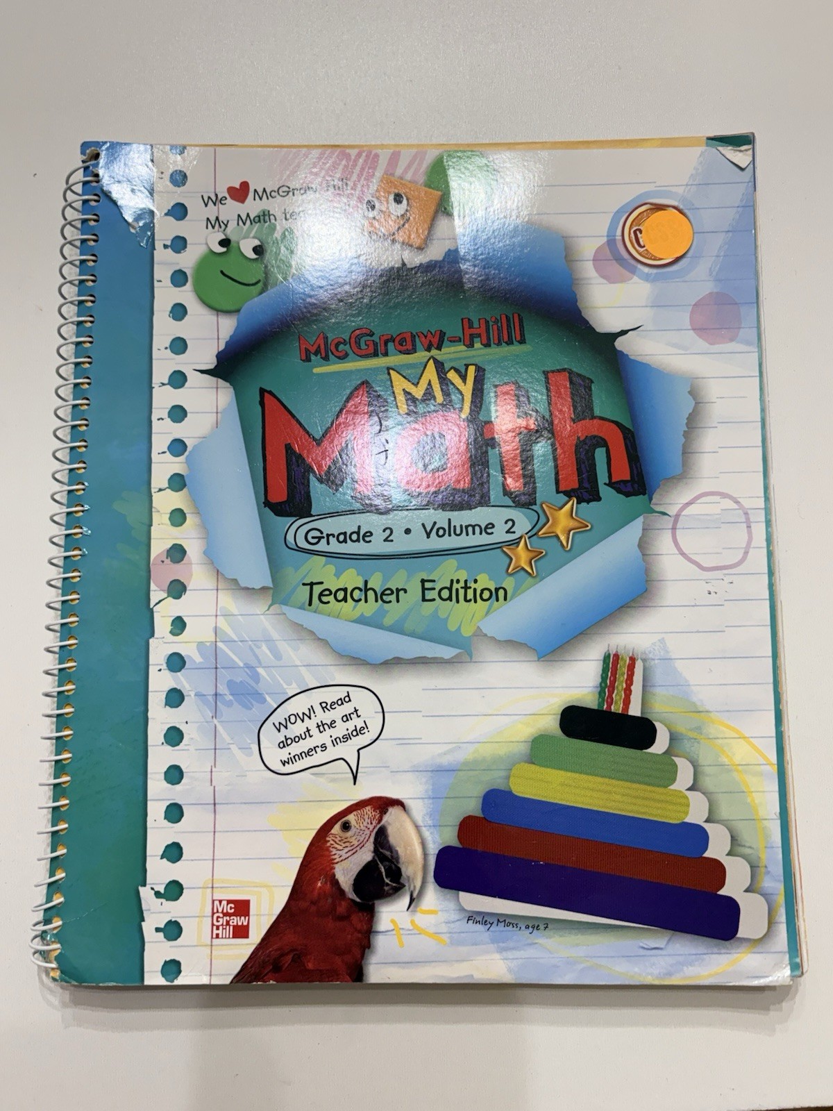 2nd – MY MATH – TEACHER’S EDITION (Vol. 2) (2014, McGraw-Hill)