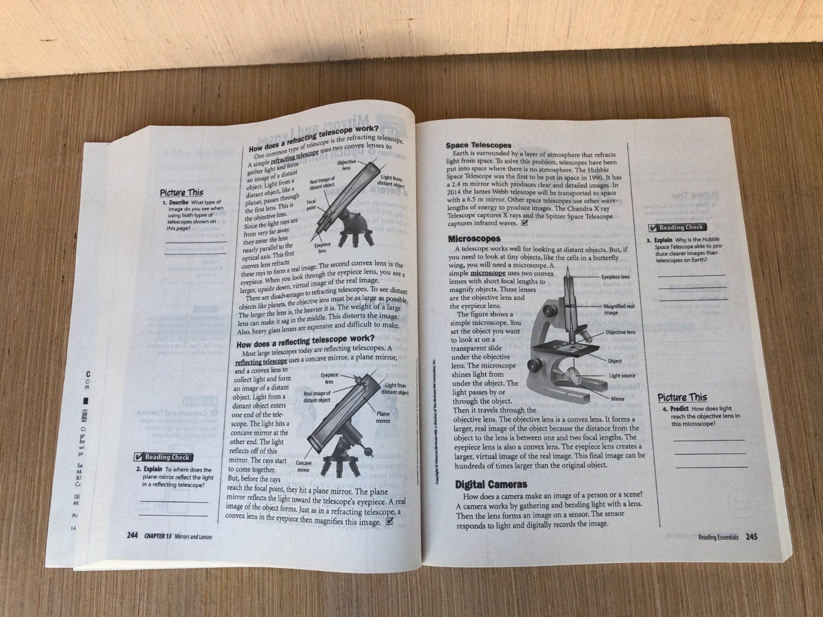Reading Essentials For Glencoe Physical Science Grade 9-12 Interactive Student T