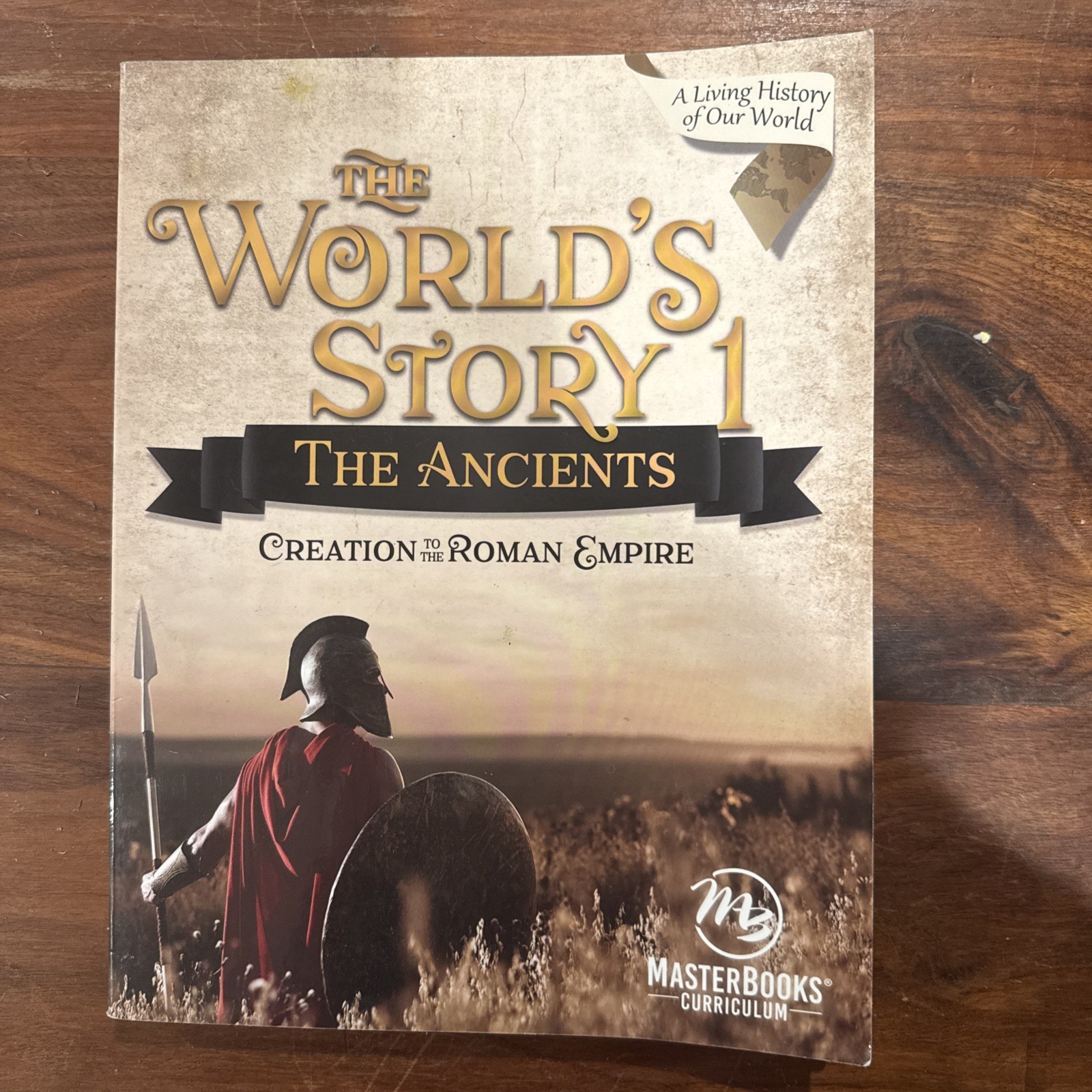 Master Books THE WORLD’S STORY 1 THE ANCIENTS Homeschool Gr 6-8, FREE SHIPPING!