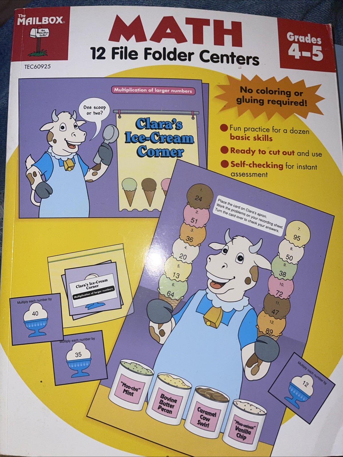File Folder Centers Math by Becky Andrews (2005, Book, Other)