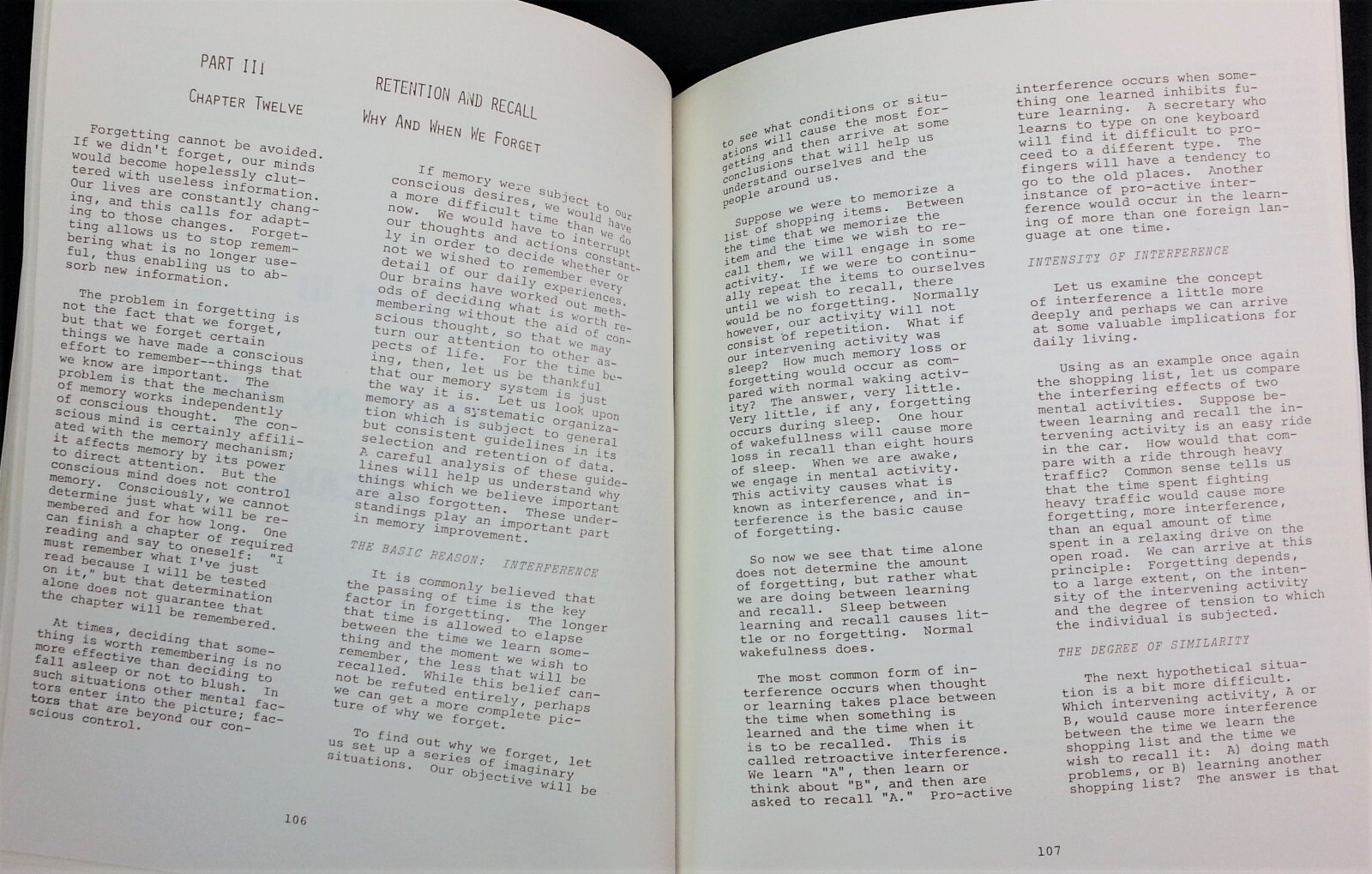The Memory And Concentration Guidebook 1977 How To Remember All Kinds of Stuff