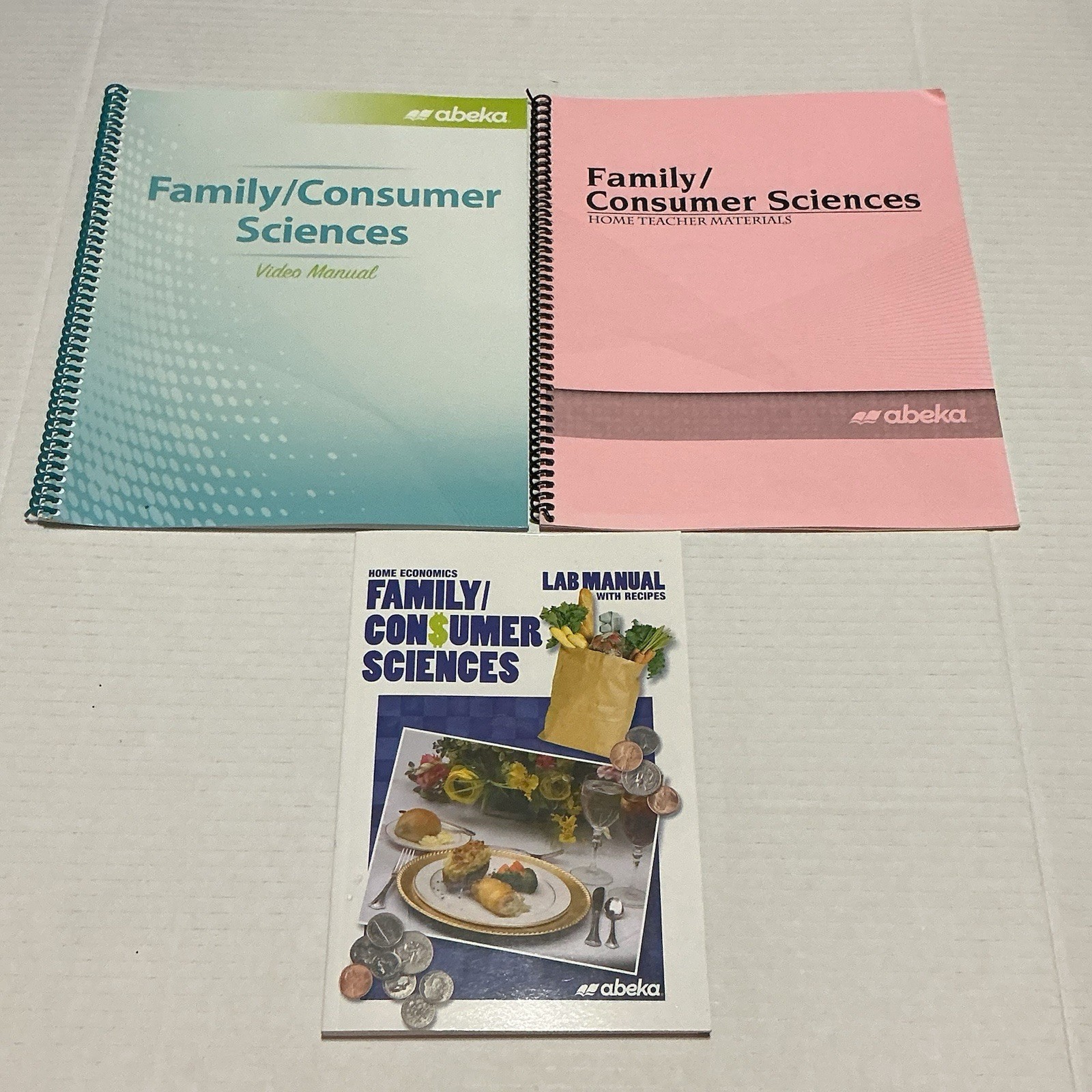Abeka Family Consumer Sciences Lab Manual + Video & Teacher Guides Bundle Set