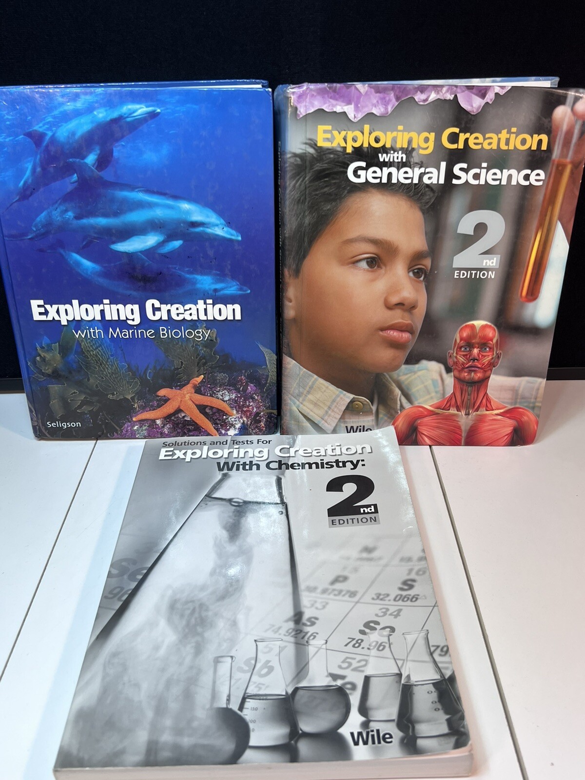 Exploring Creation Homeschool Lot Marine Biology General Science Chemistry