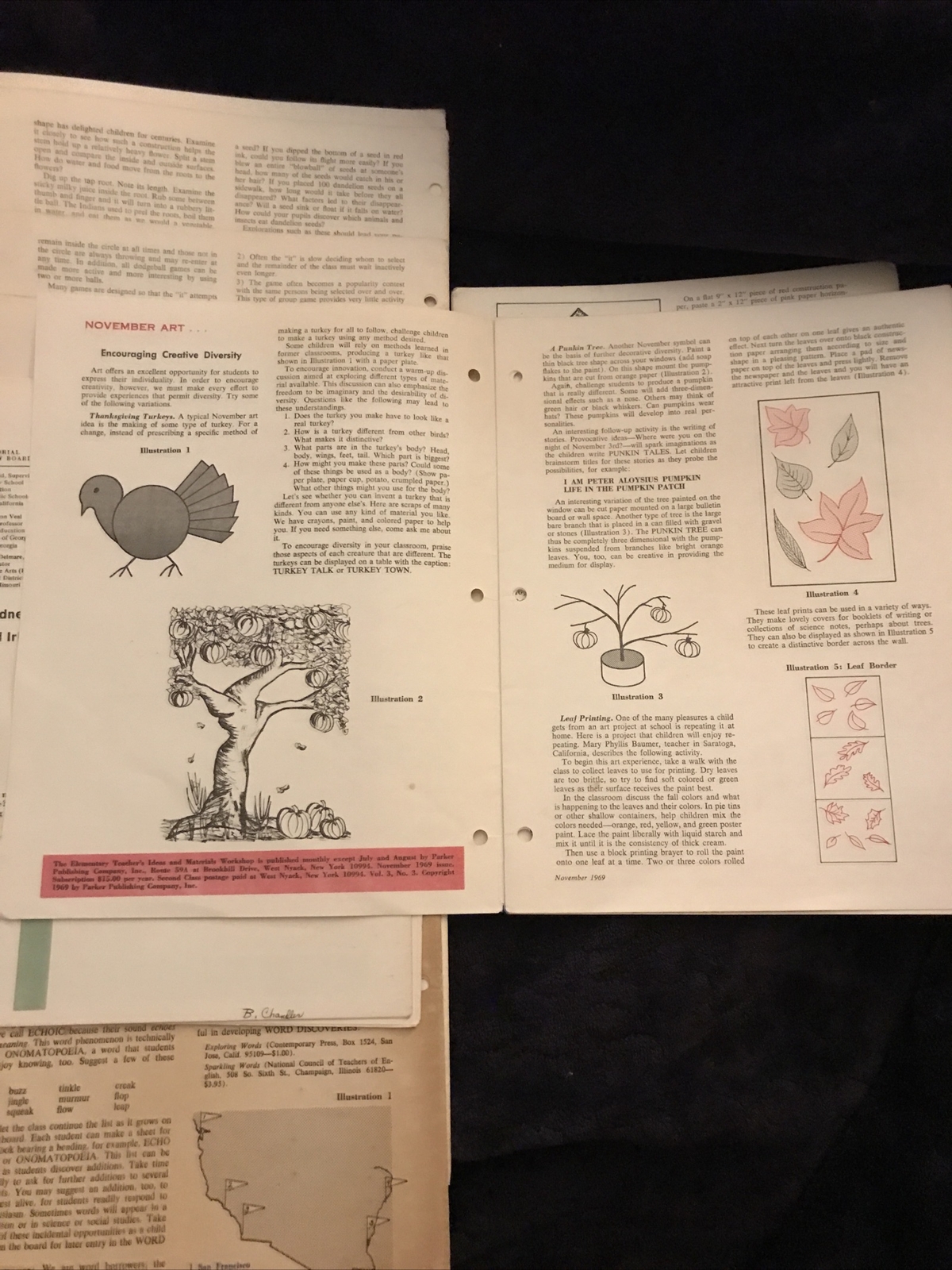 Elementary Teacher’s Ideas & Material 9 Workshop Books, 1969/70